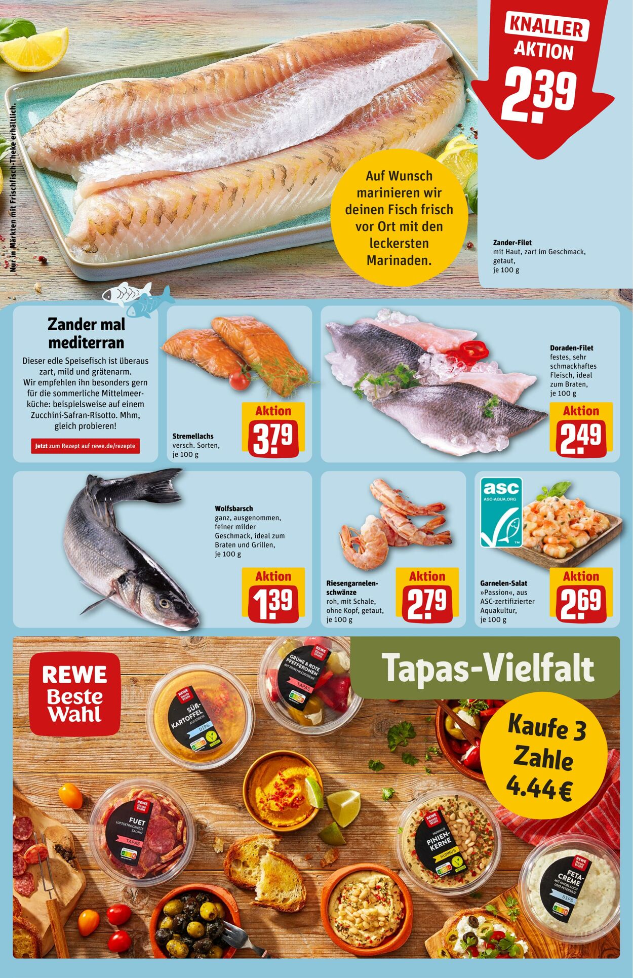 Prospekt Rewe 05.08.2024 - 10.08.2024