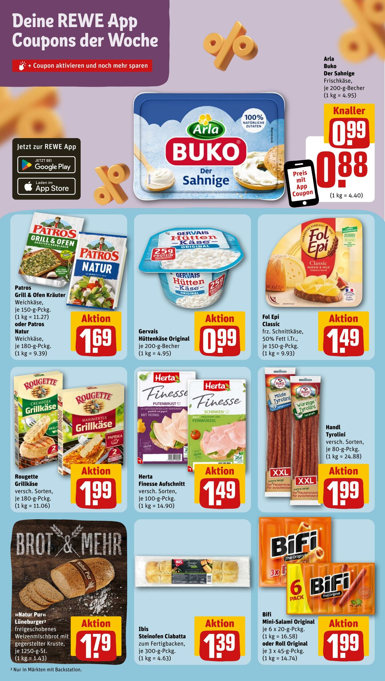 Prospekt Rewe 05.08.2024 - 10.08.2024