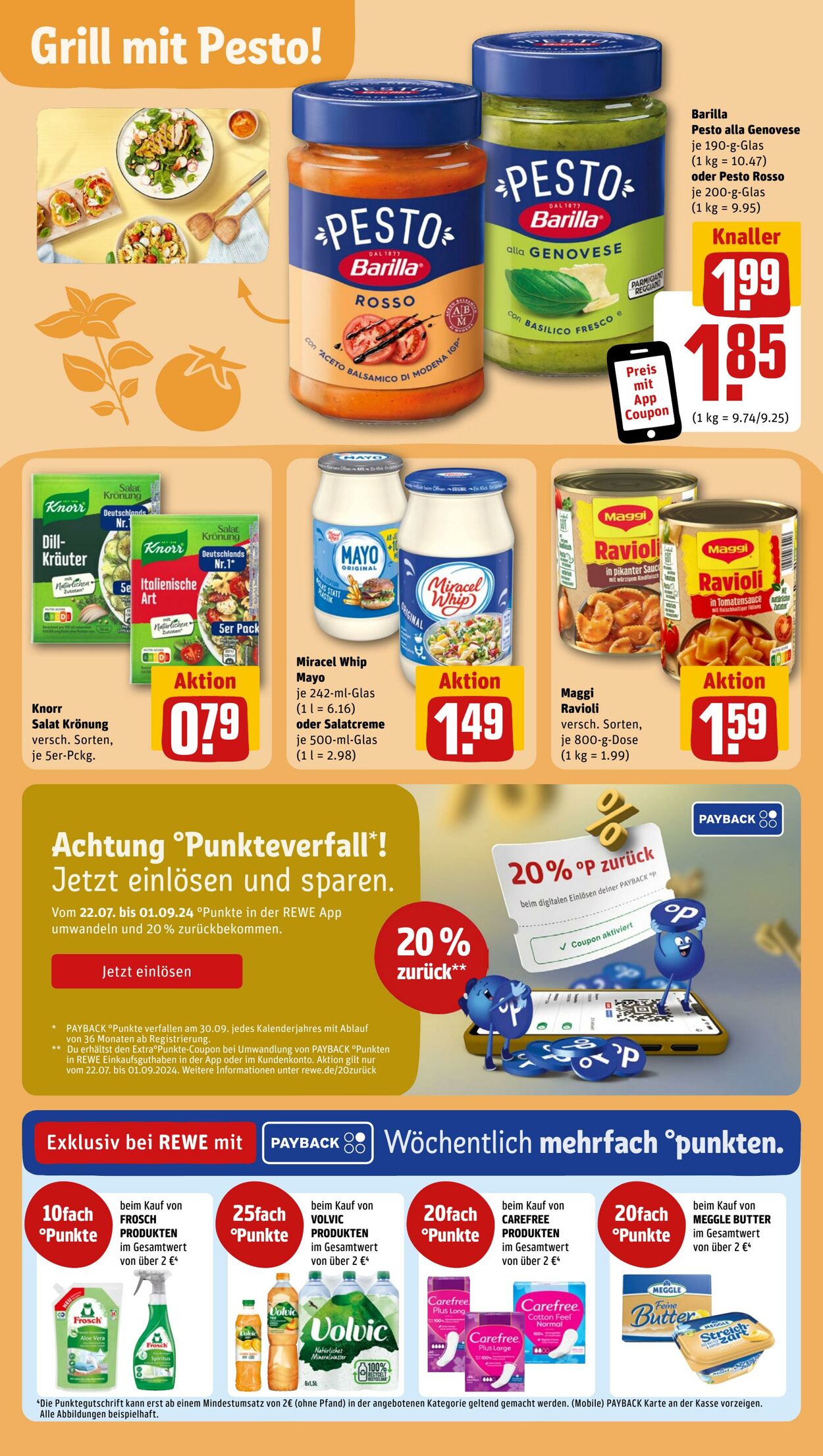 Prospekt Rewe 05.08.2024 - 10.08.2024