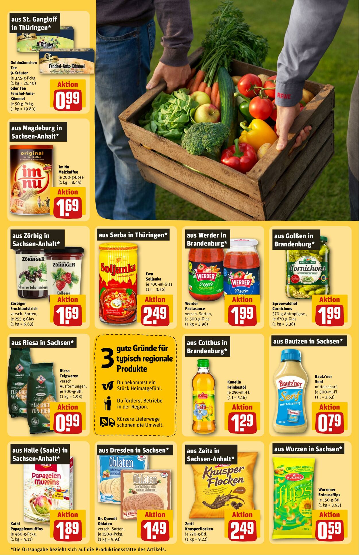 Prospekt Rewe 30.06.2024 - 06.07.2024