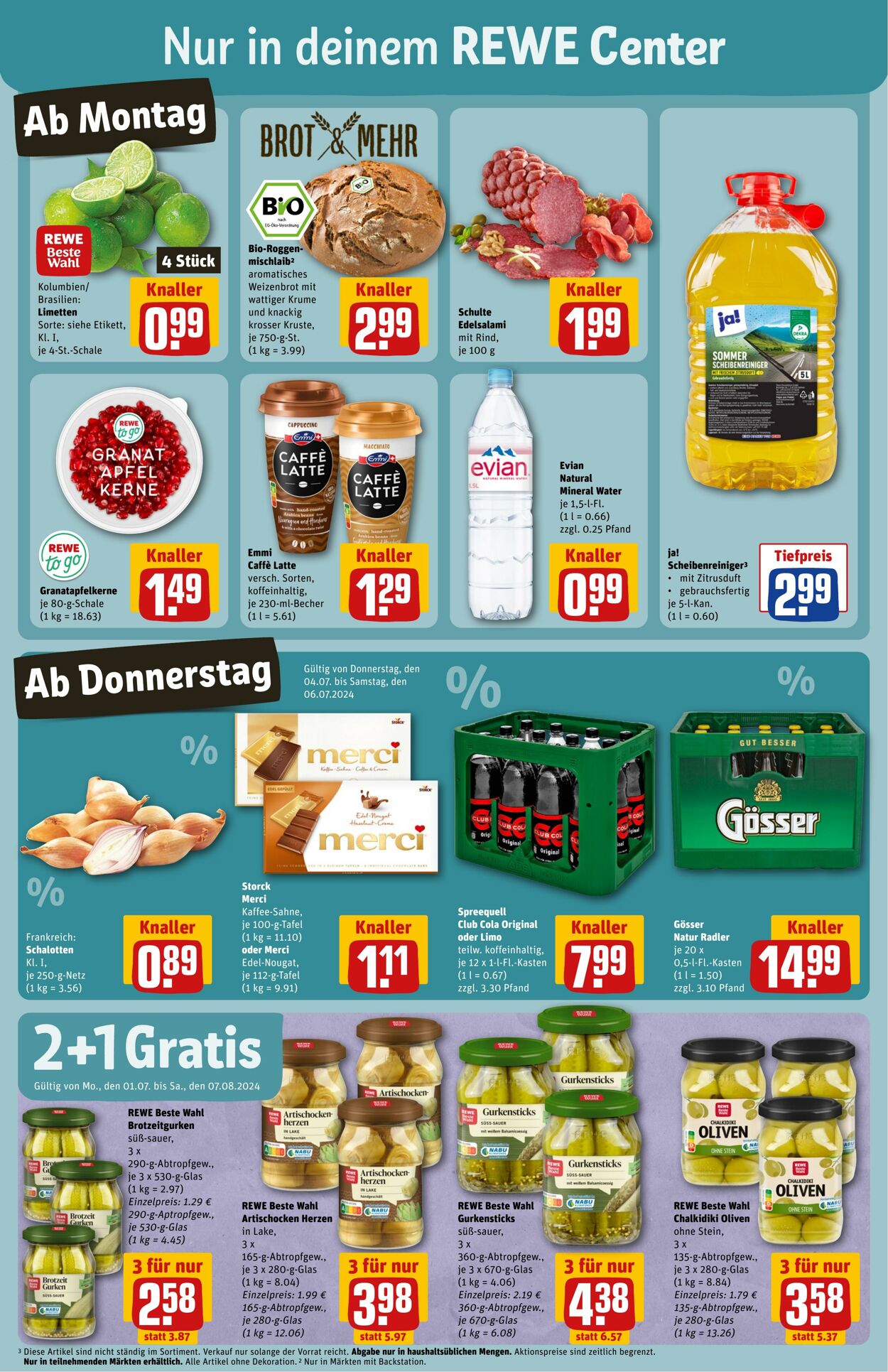 Prospekt Rewe 30.06.2024 - 06.07.2024