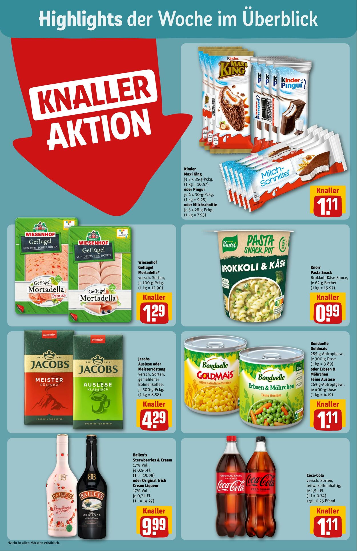 Prospekt Rewe 15.07.2024 - 20.07.2024