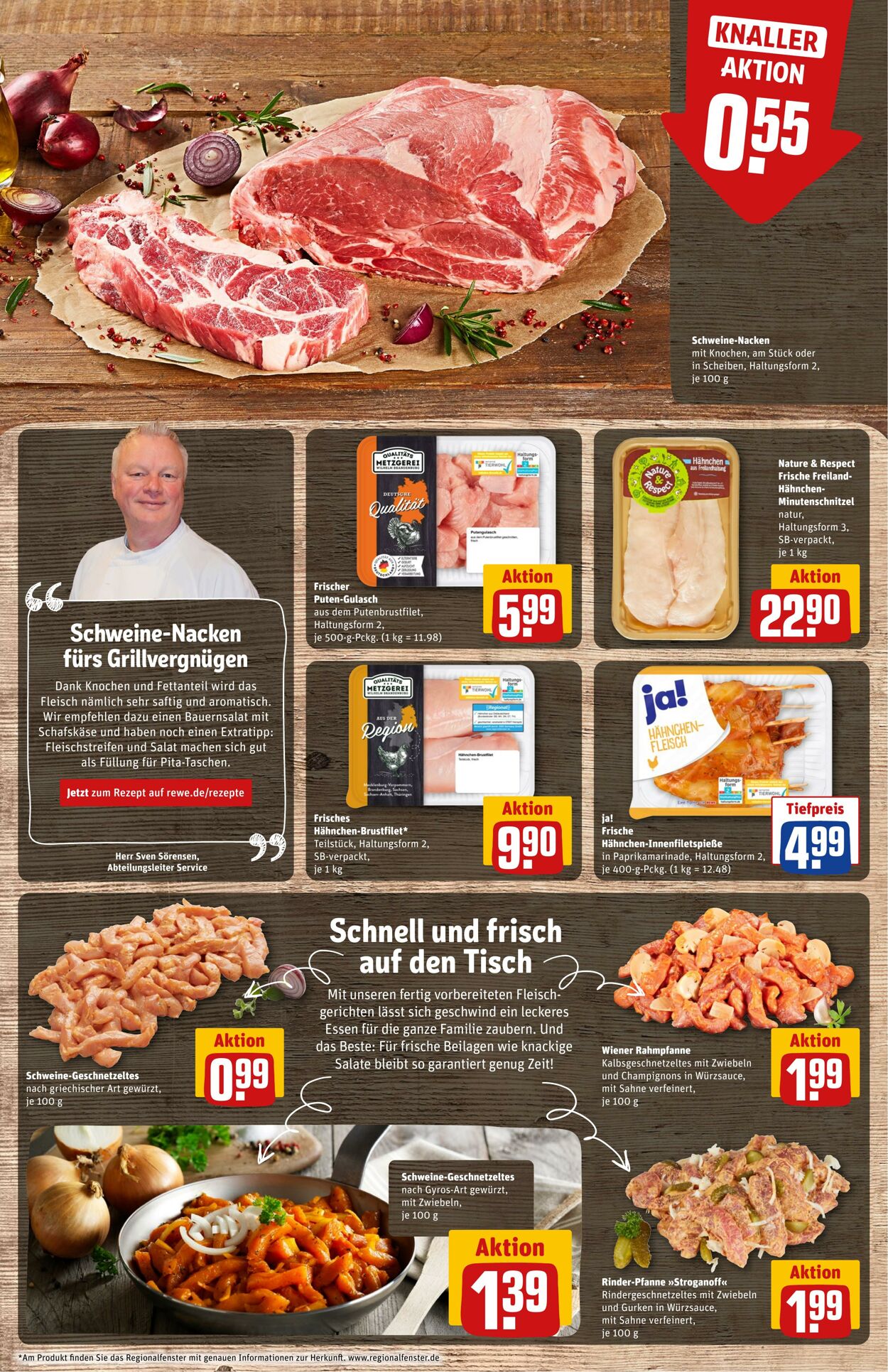 Prospekt Rewe 15.07.2024 - 20.07.2024