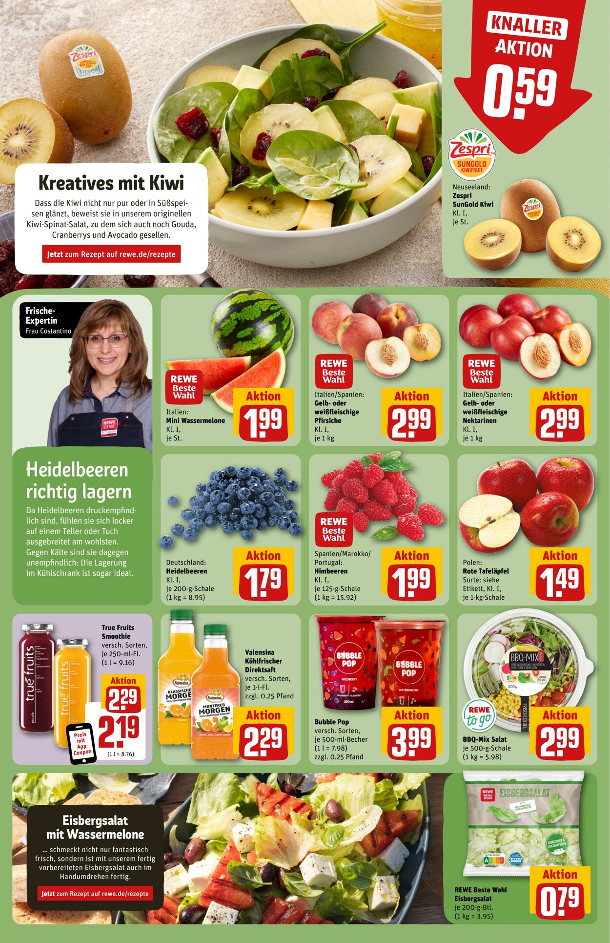 Prospekt Rewe 15.07.2024 - 20.07.2024