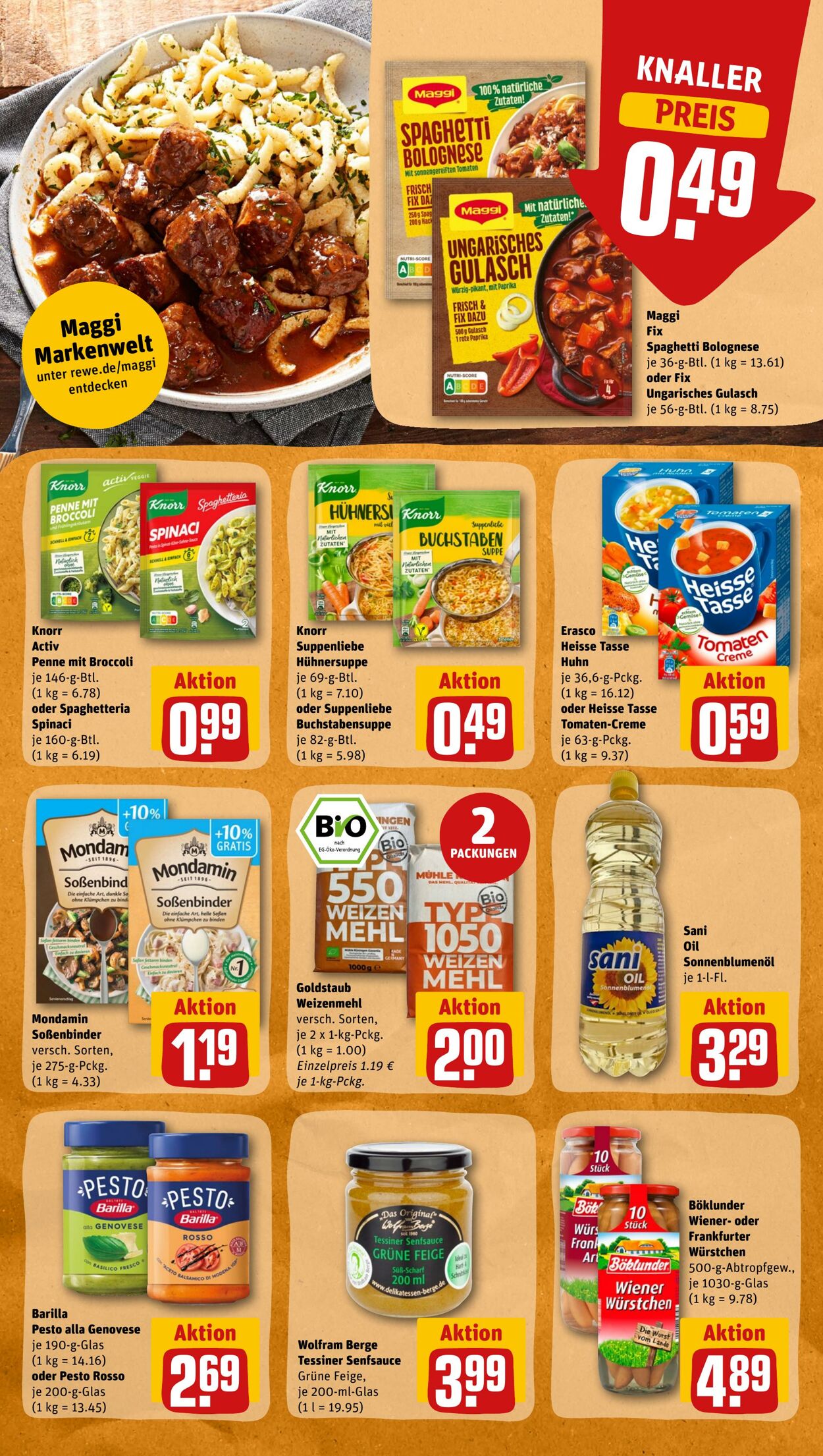 Prospekt Rewe 10.10.2022 - 15.10.2022