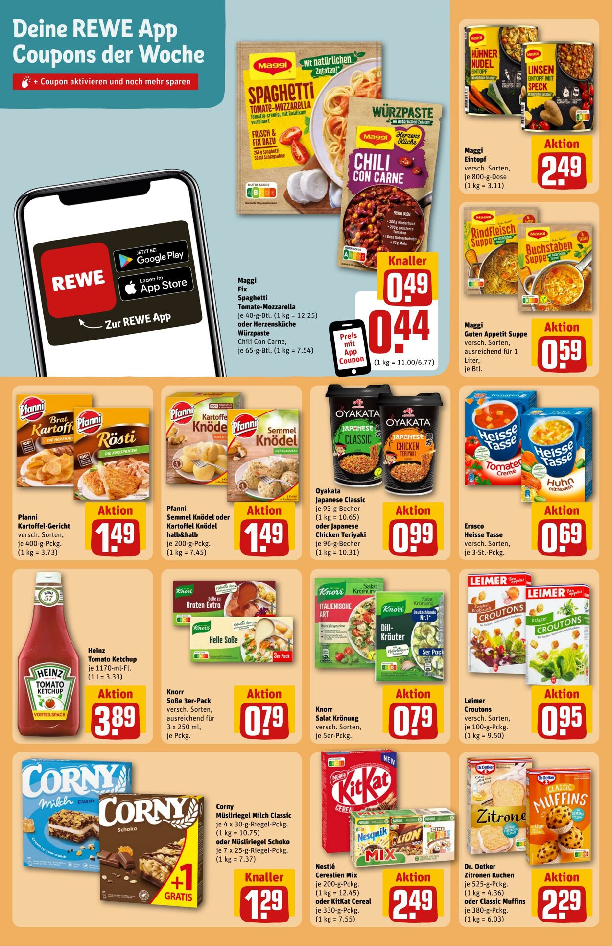 Prospekt Rewe 17.09.2023 - 23.09.2023