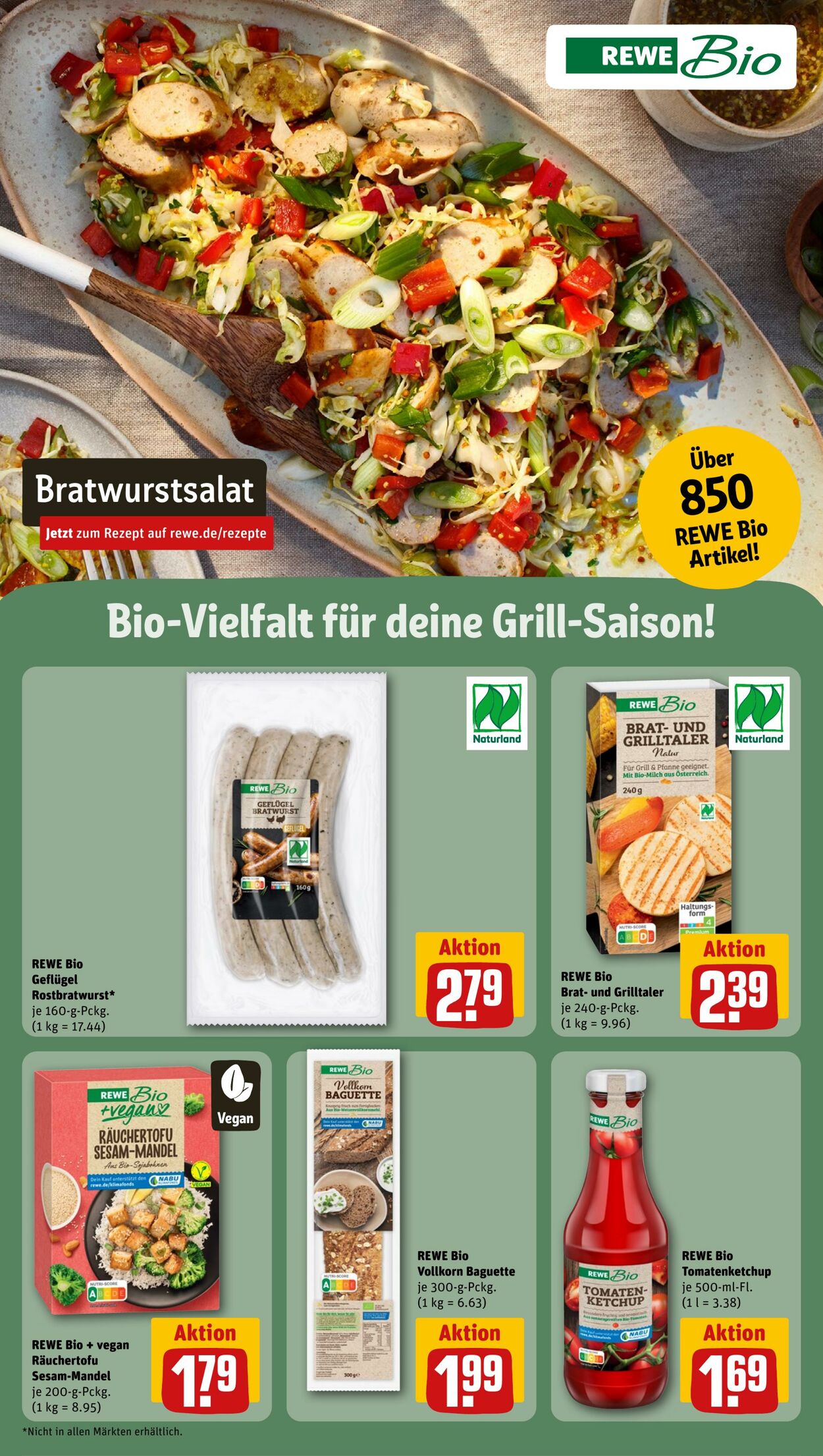 Prospekt Rewe 15.07.2024 - 20.07.2024