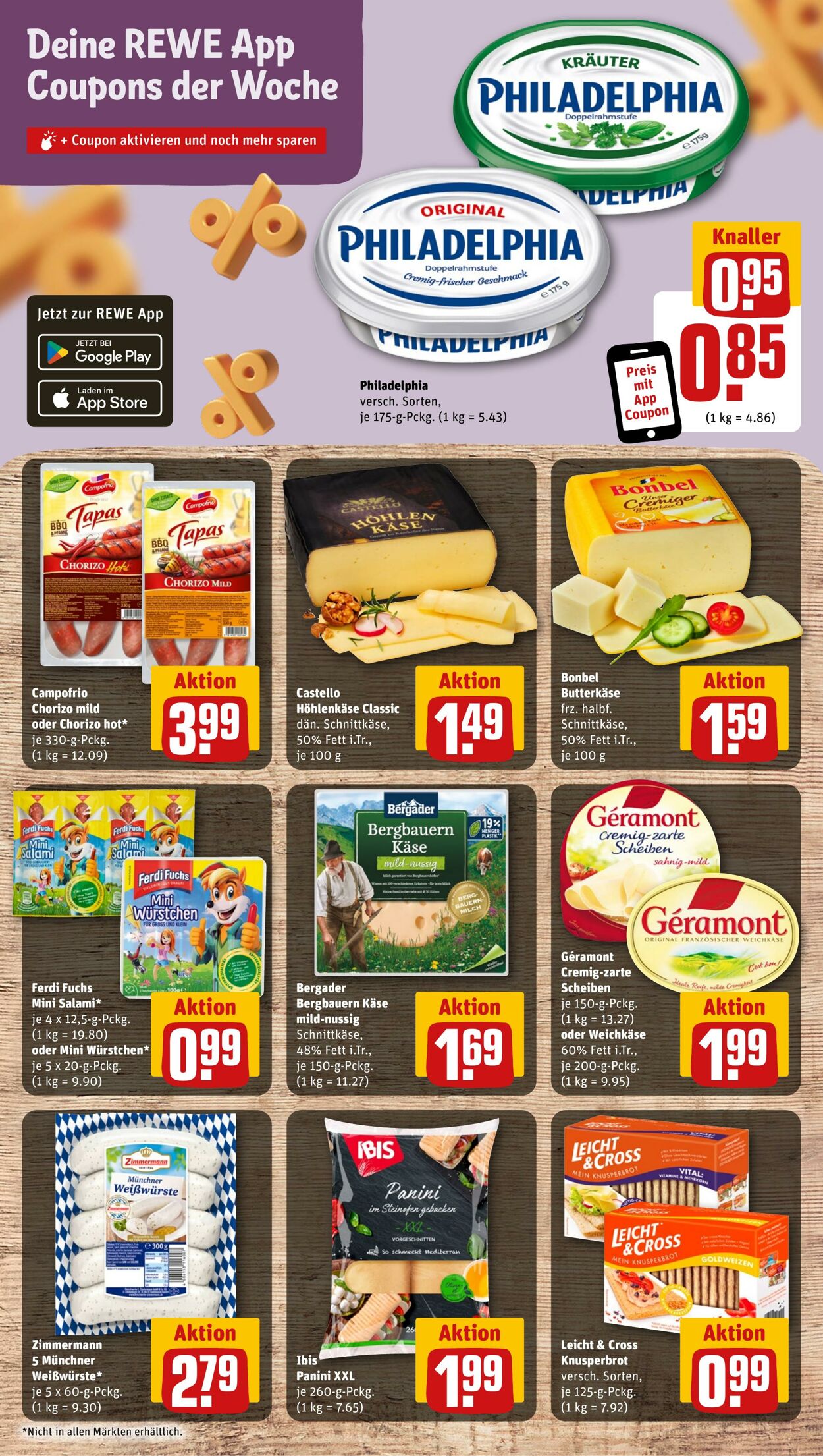 Prospekt Rewe 15.07.2024 - 20.07.2024