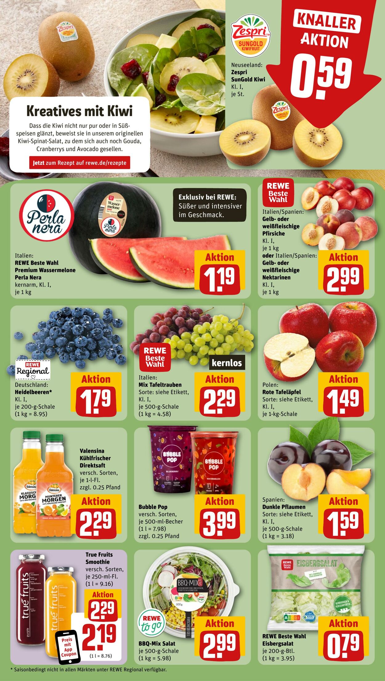 Prospekt Rewe 15.07.2024 - 20.07.2024