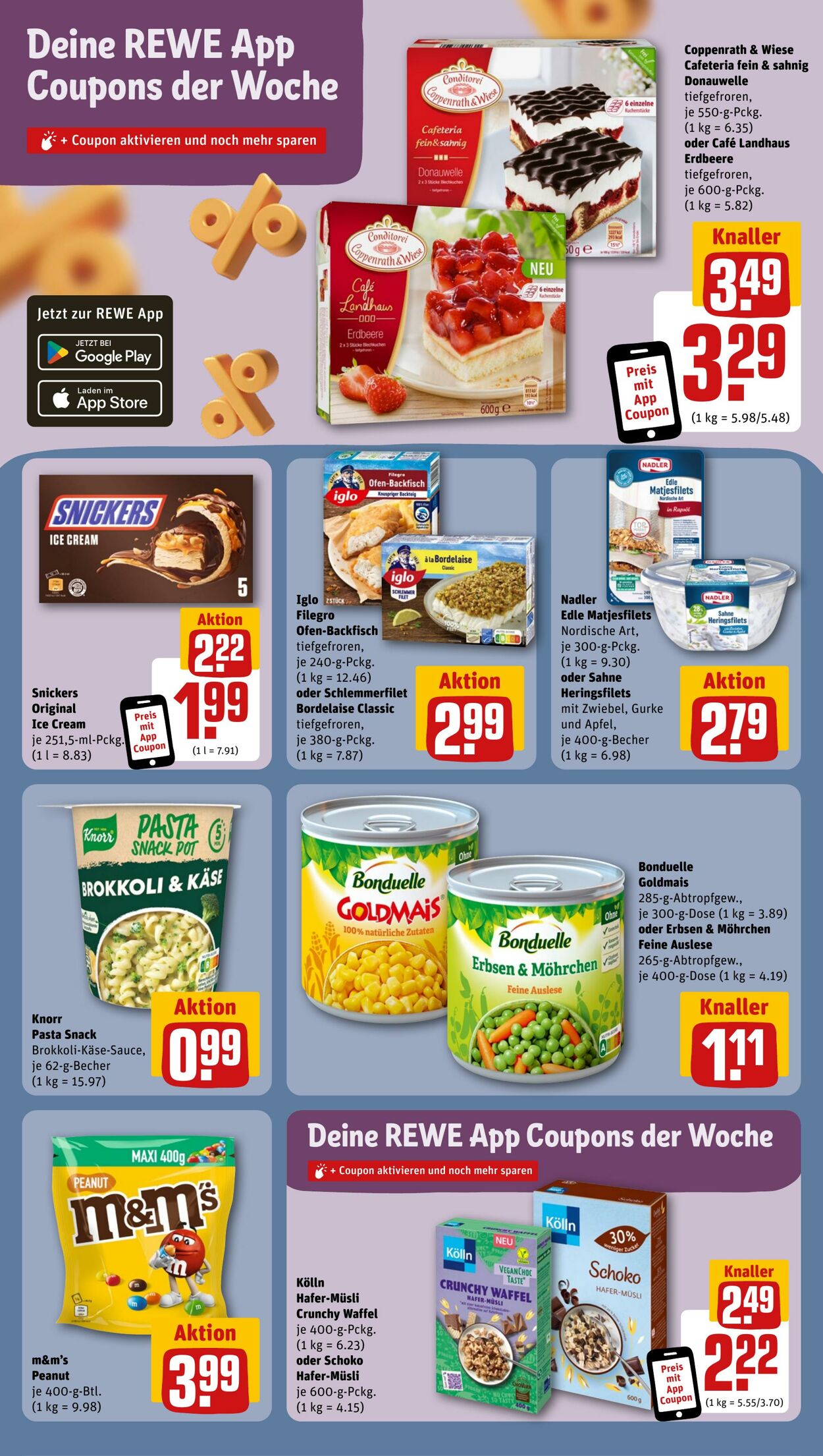 Prospekt Rewe 15.07.2024 - 20.07.2024