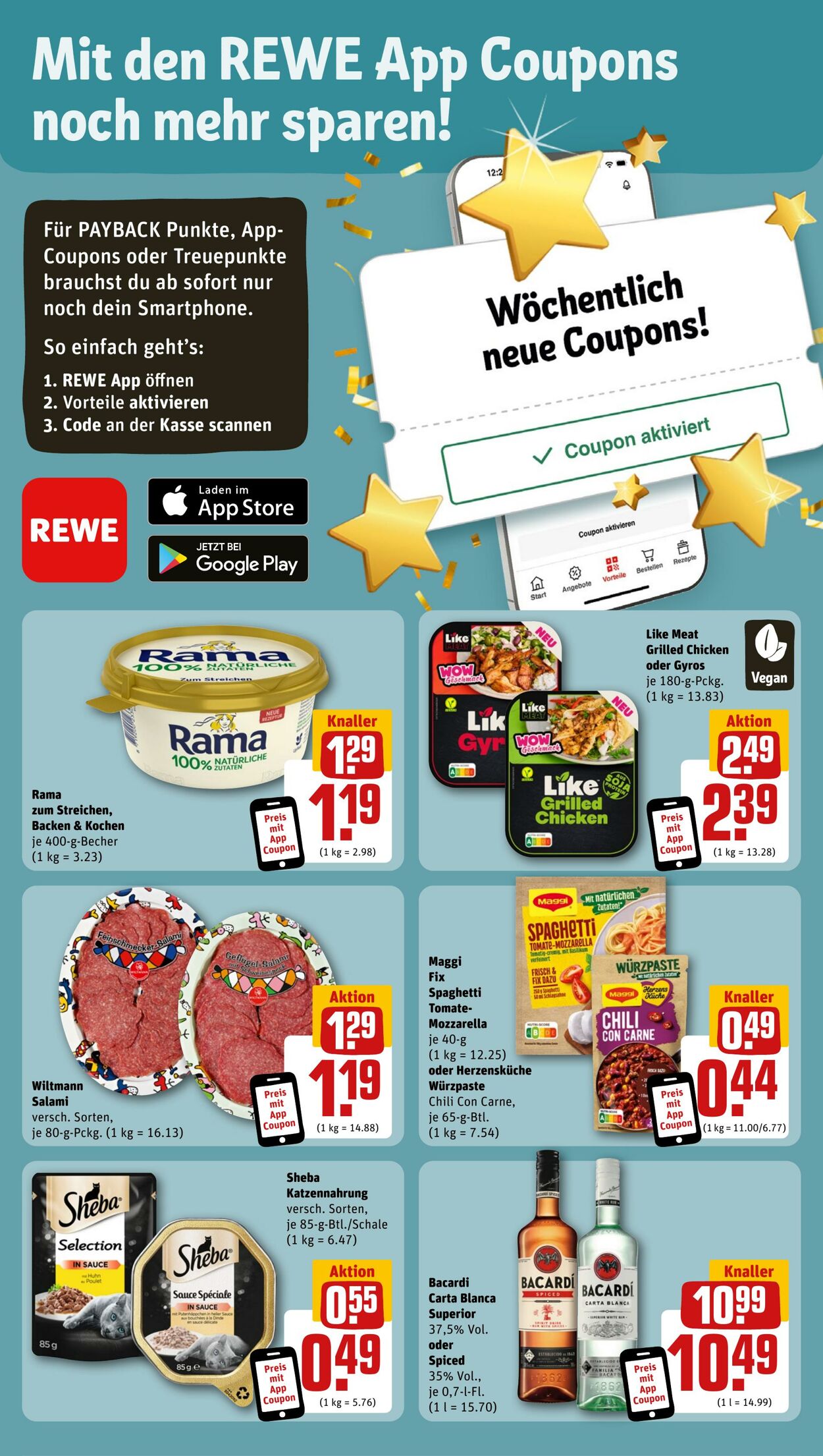 Prospekt Rewe 17.09.2023 - 23.09.2023