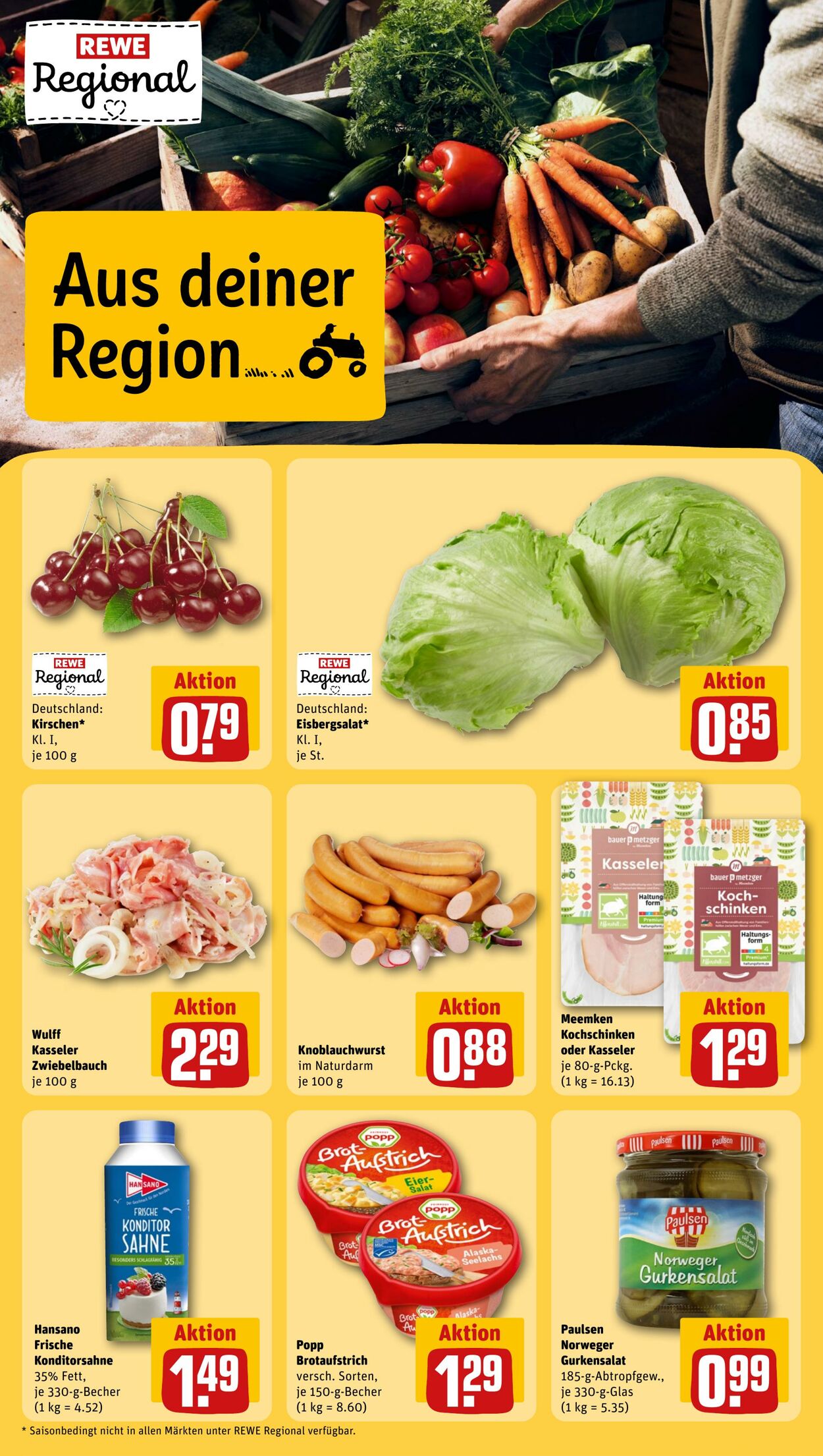 Prospekt Rewe 08.07.2024 - 13.07.2024