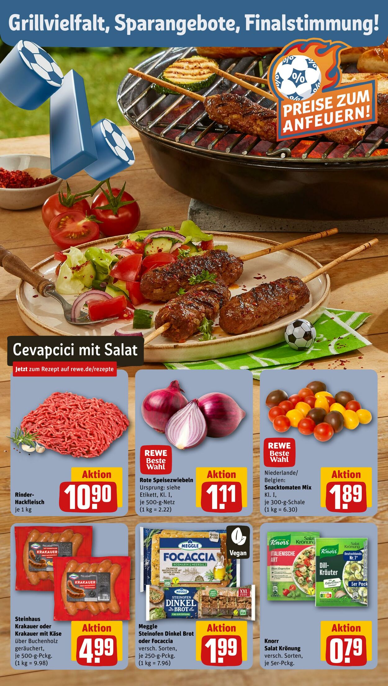 Prospekt Rewe 08.07.2024 - 13.07.2024