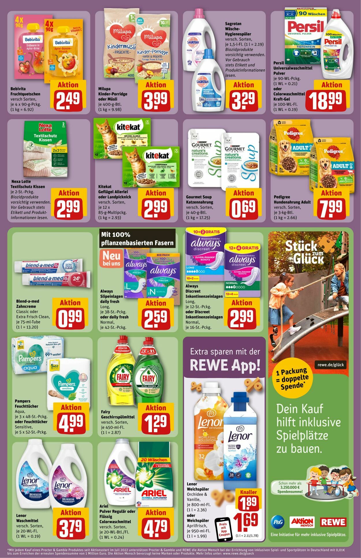 Prospekt Rewe 26.08.2024 - 31.08.2024