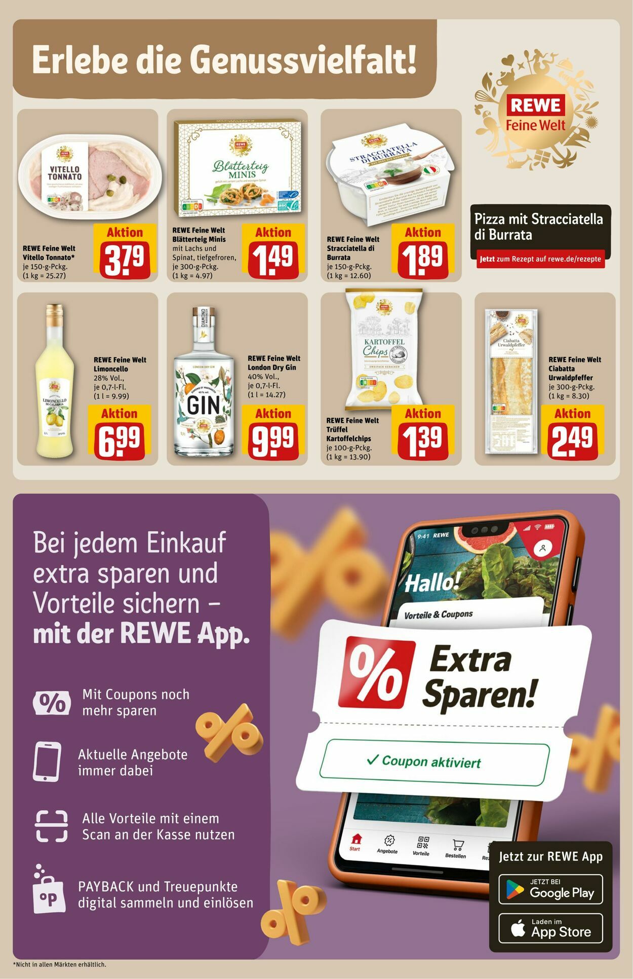 Prospekt Rewe 26.08.2024 - 31.08.2024