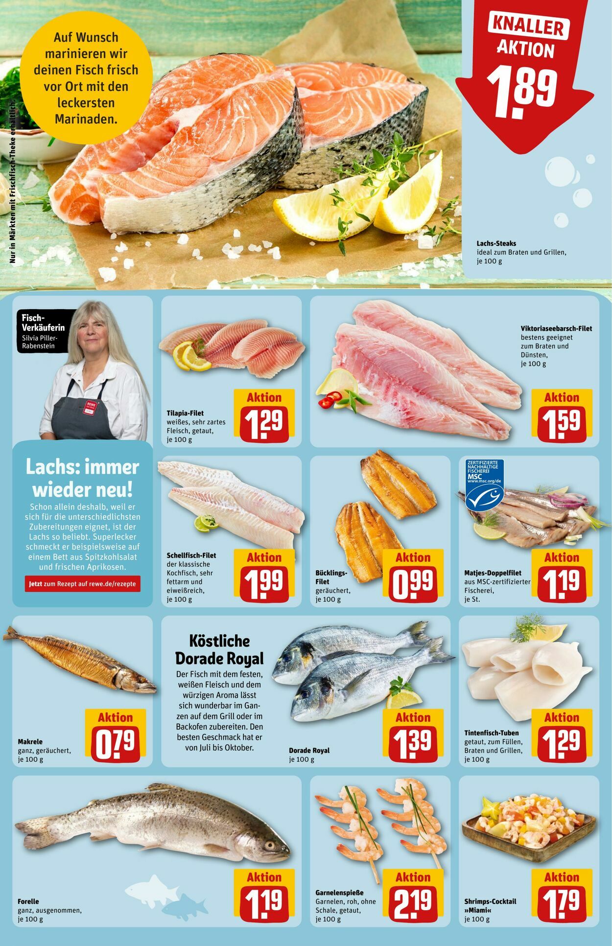 Prospekt Rewe 26.08.2024 - 31.08.2024