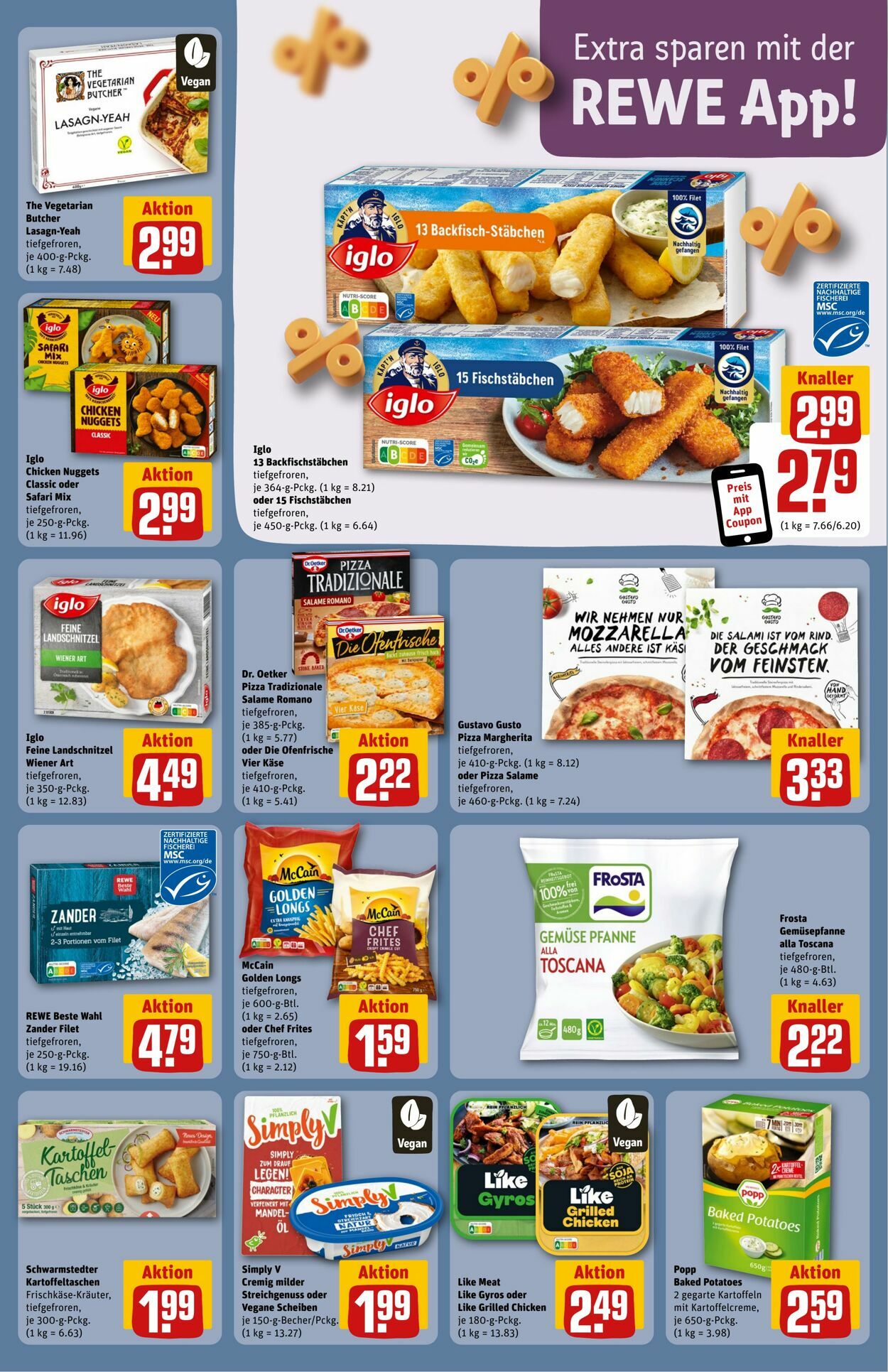 Prospekt Rewe 26.08.2024 - 31.08.2024