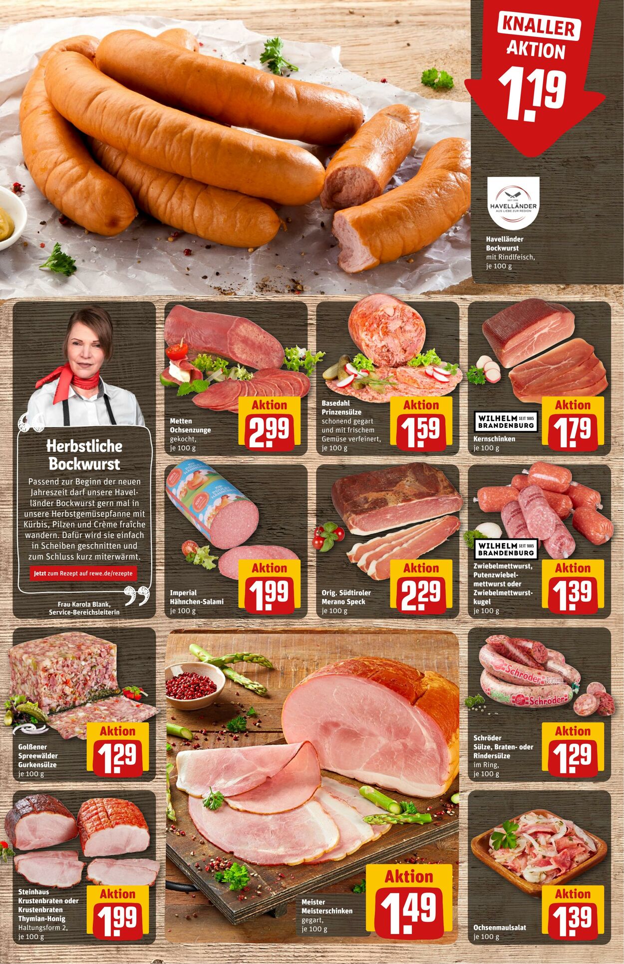 Prospekt Rewe 15.09.2024 - 21.09.2024