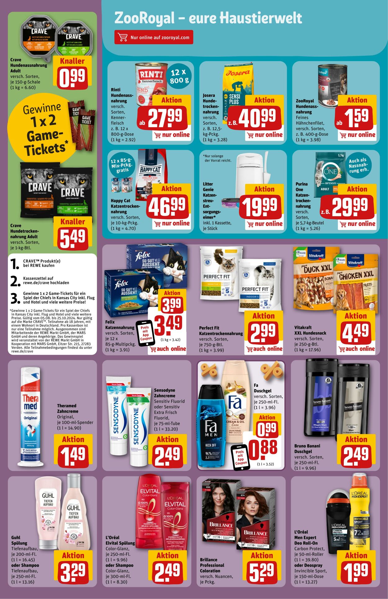 Prospekt Rewe 15.09.2024 - 21.09.2024