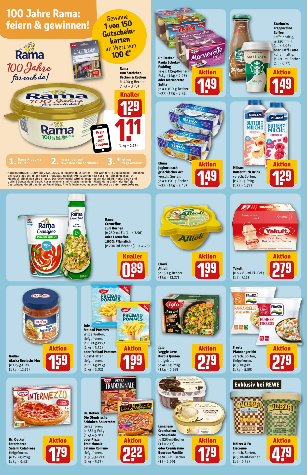 Prospekt Rewe 15.09.2024 - 21.09.2024