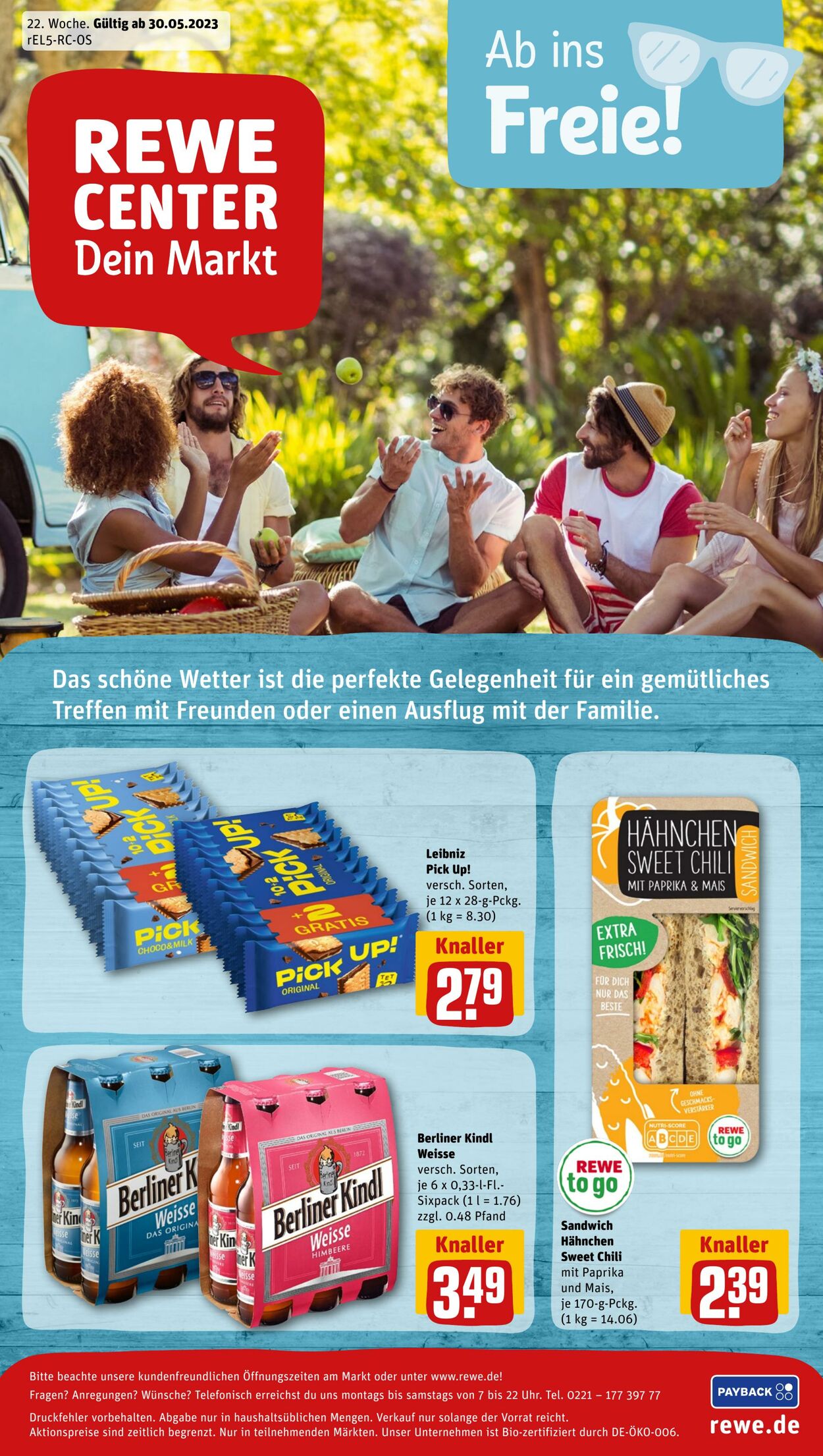 Prospekt Rewe 29.05.2023 - 03.06.2023