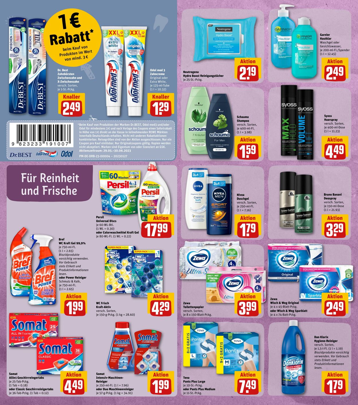 Prospekt Rewe 29.05.2023 - 03.06.2023