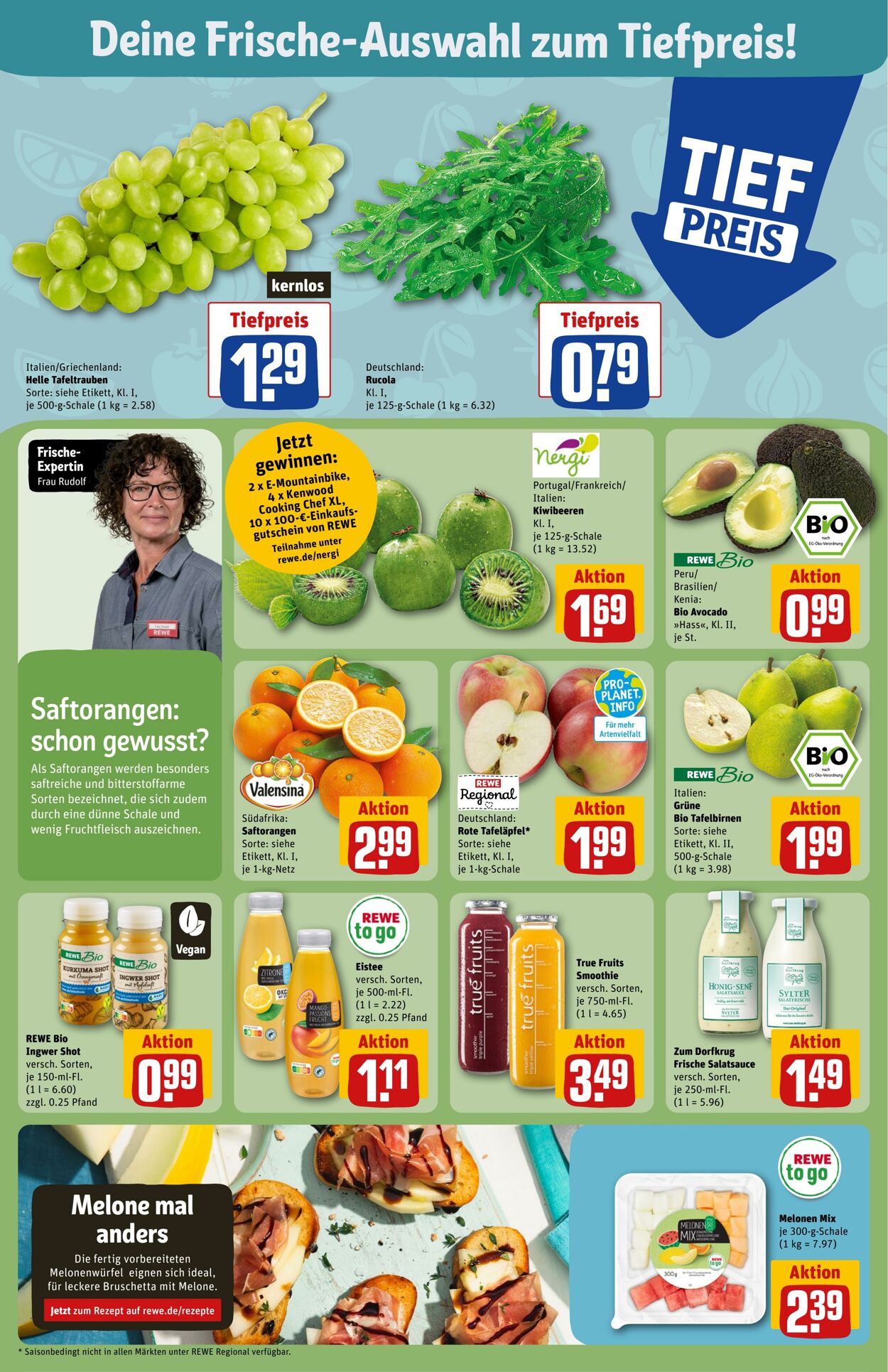 Prospekt Rewe 17.09.2023 - 23.09.2023