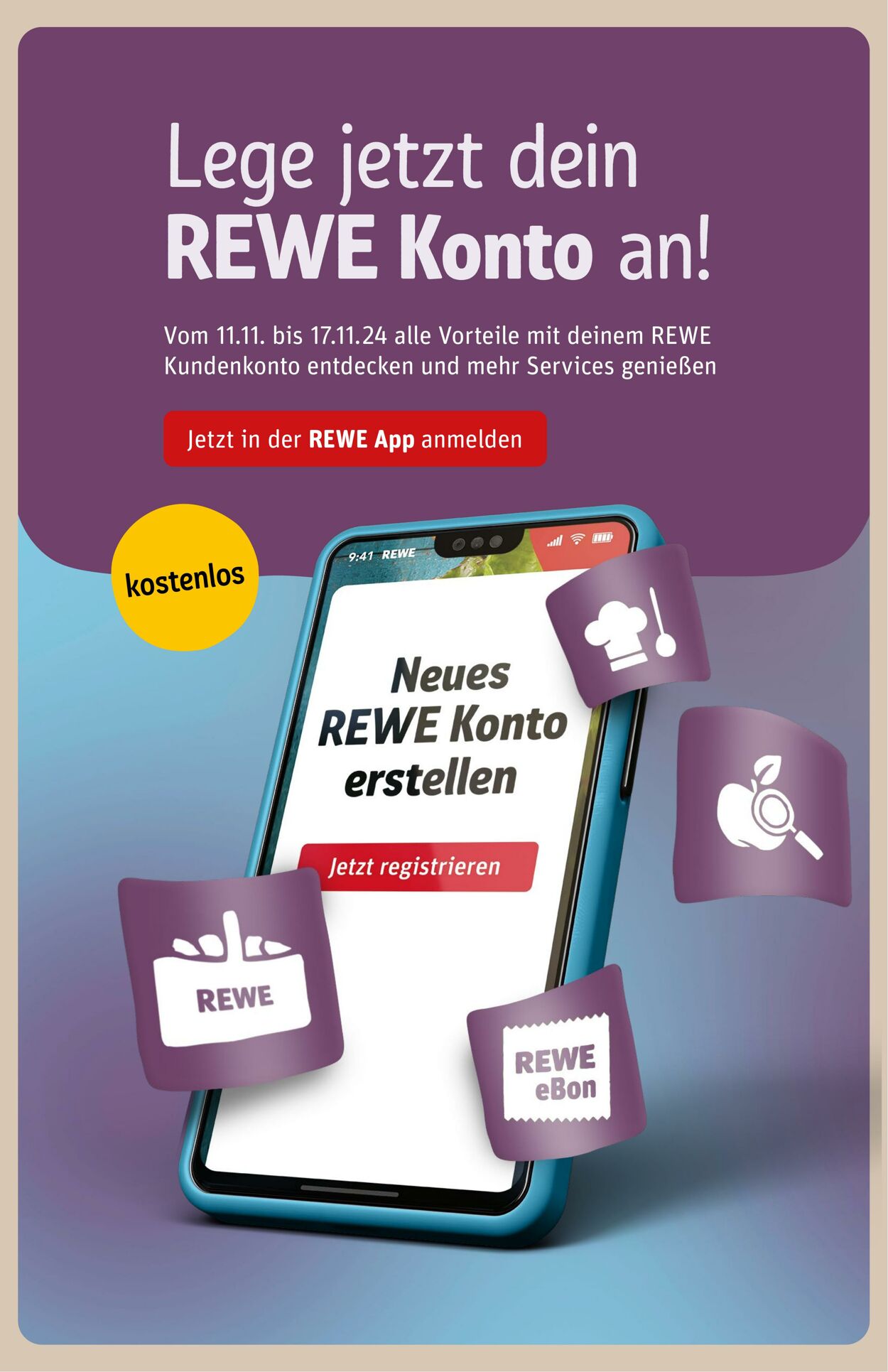 Prospekt Rewe 11.11.2024 - 20.11.2024