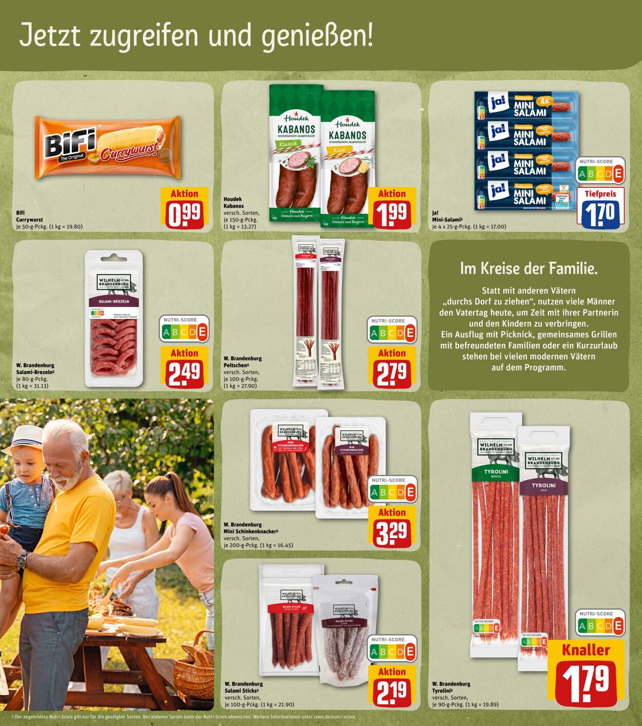 Prospekt Rewe 08.05.2023 - 13.05.2023