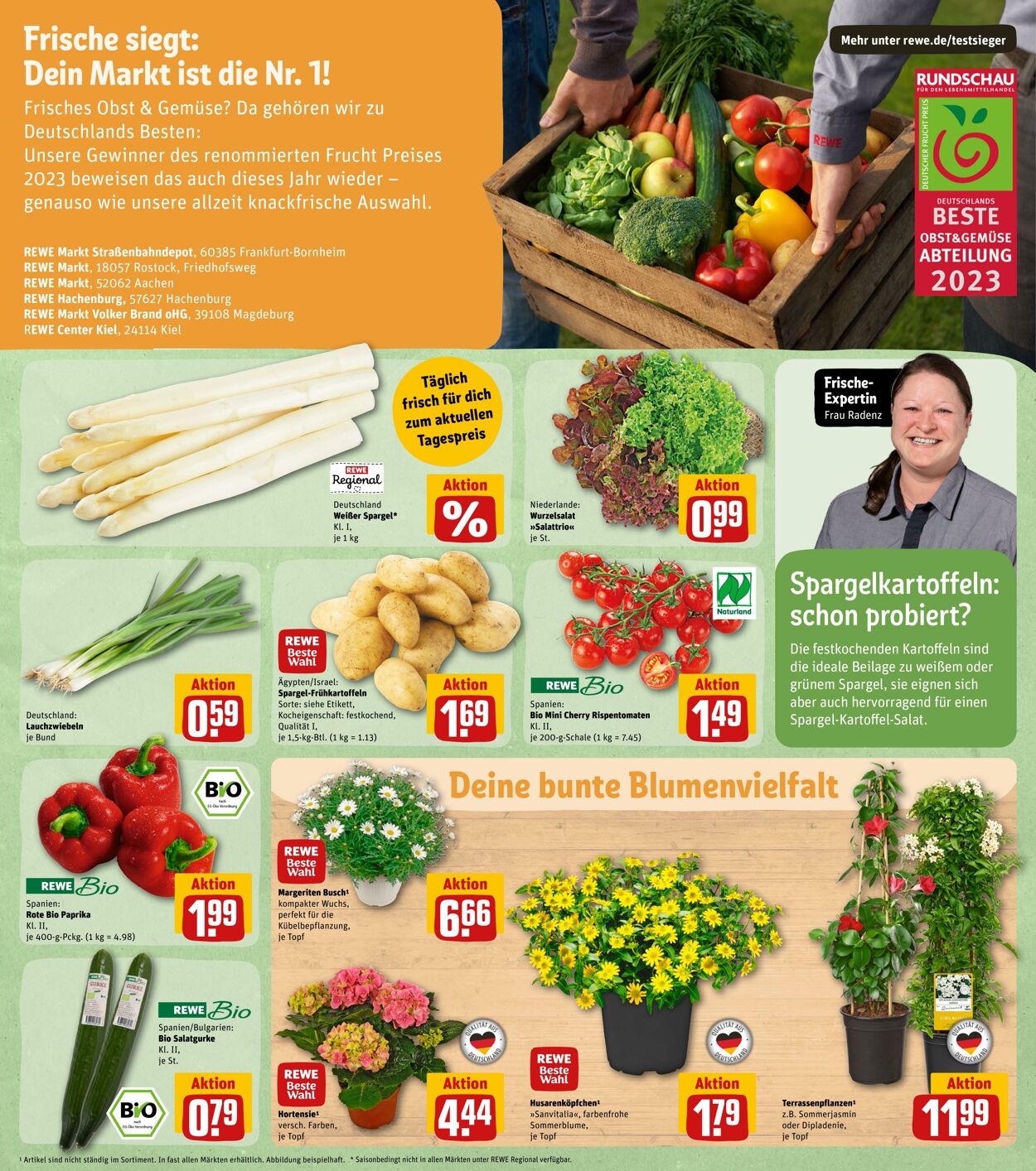 Prospekt Rewe 08.05.2023 - 13.05.2023