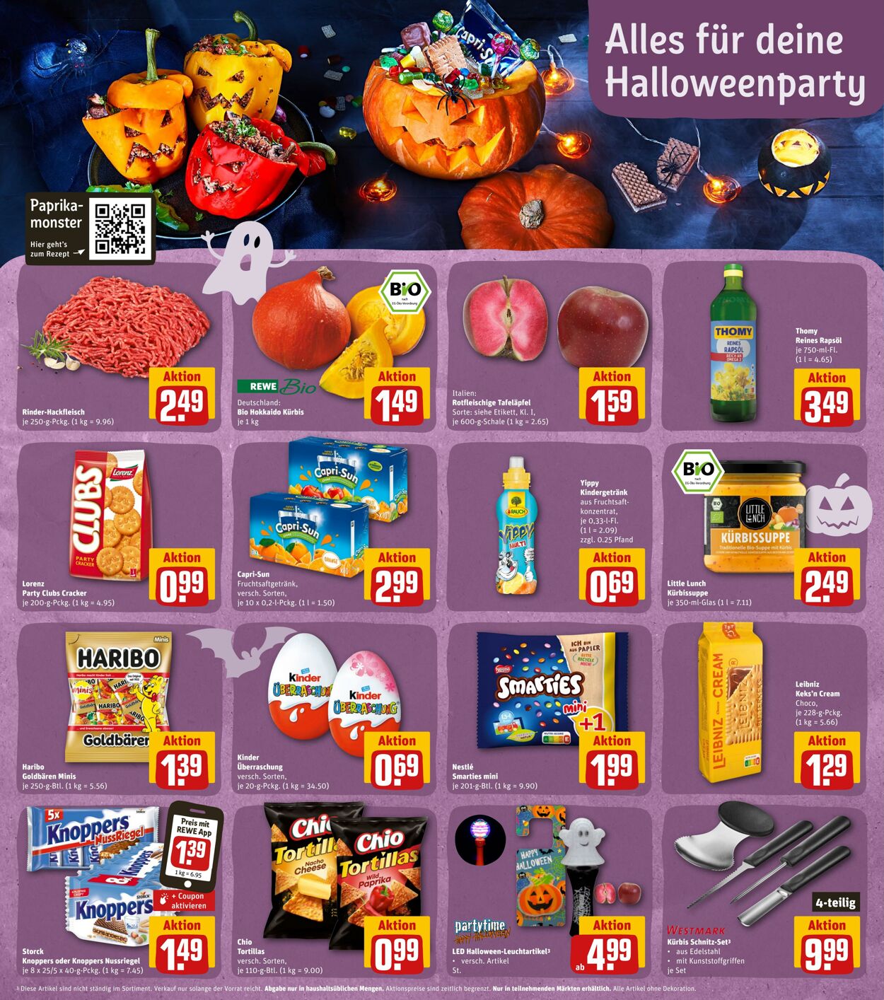 Prospekt Rewe 24.10.2022 - 29.10.2022