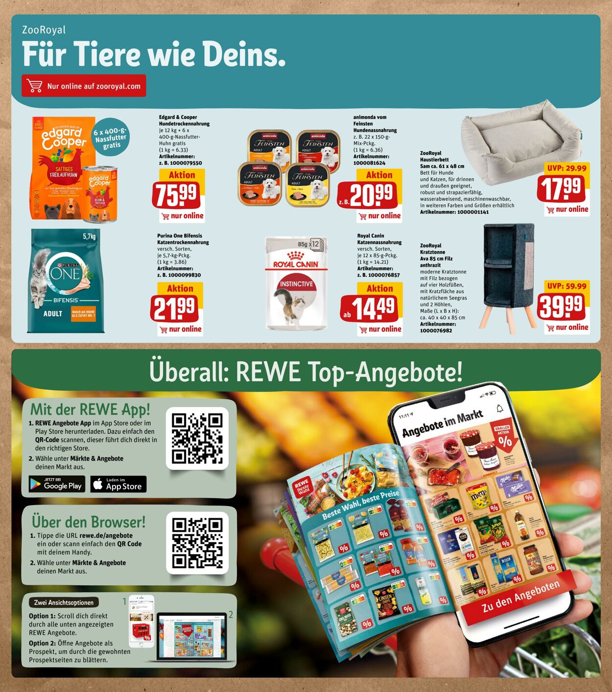 Prospekt Rewe 01.05.2023 - 06.05.2023