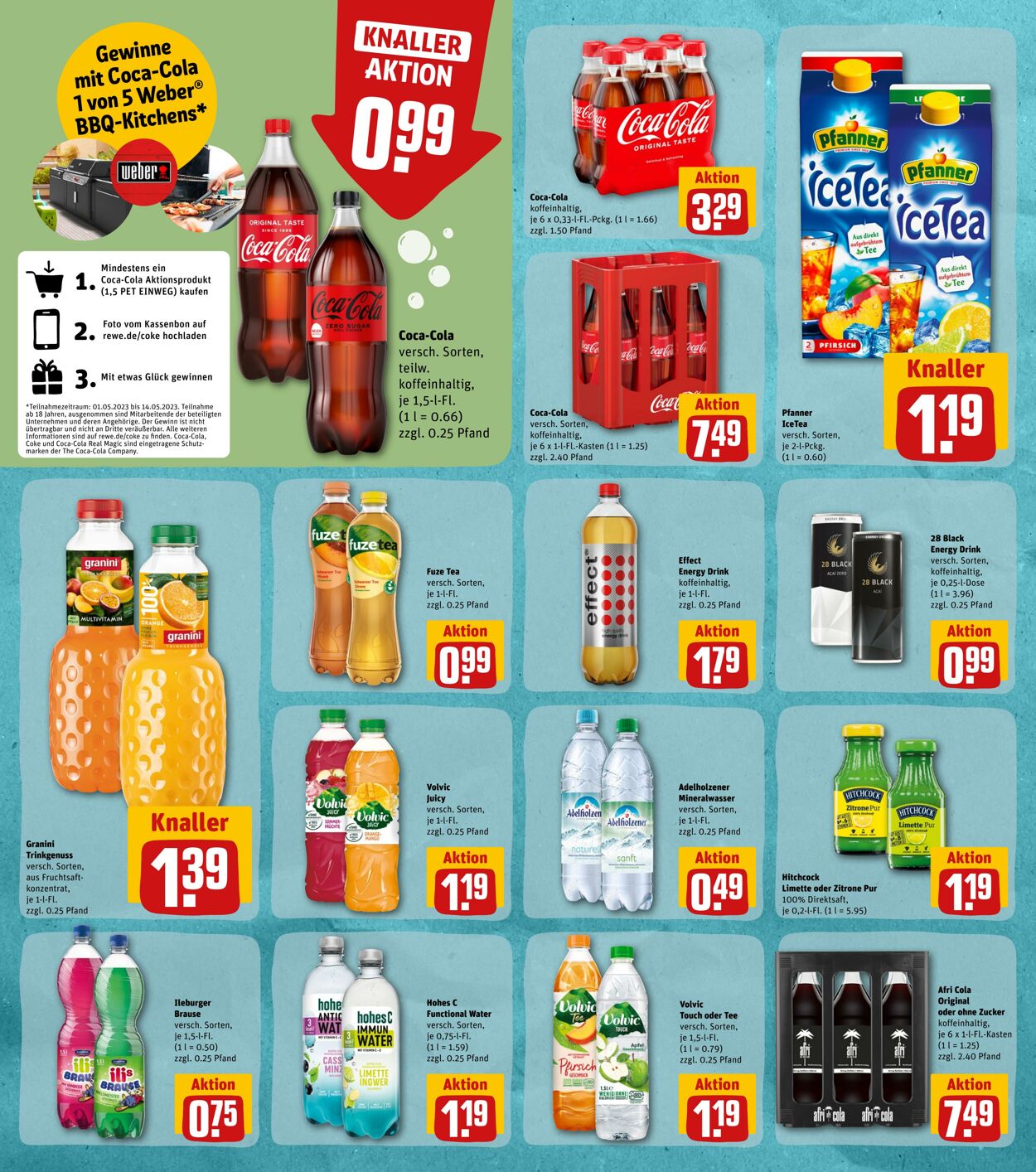 Prospekt Rewe 01.05.2023 - 06.05.2023