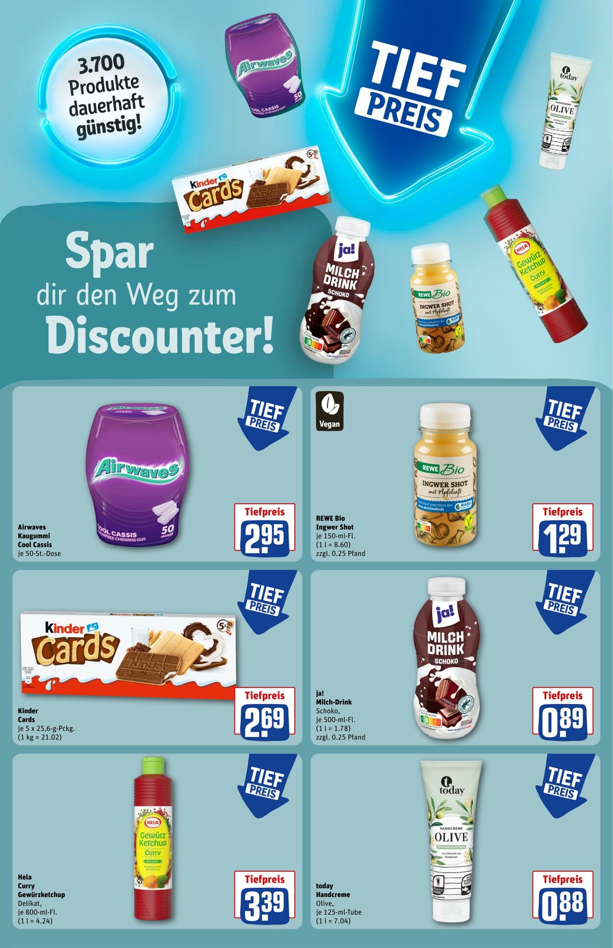 Prospekt Rewe 04.11.2024 - 13.11.2024