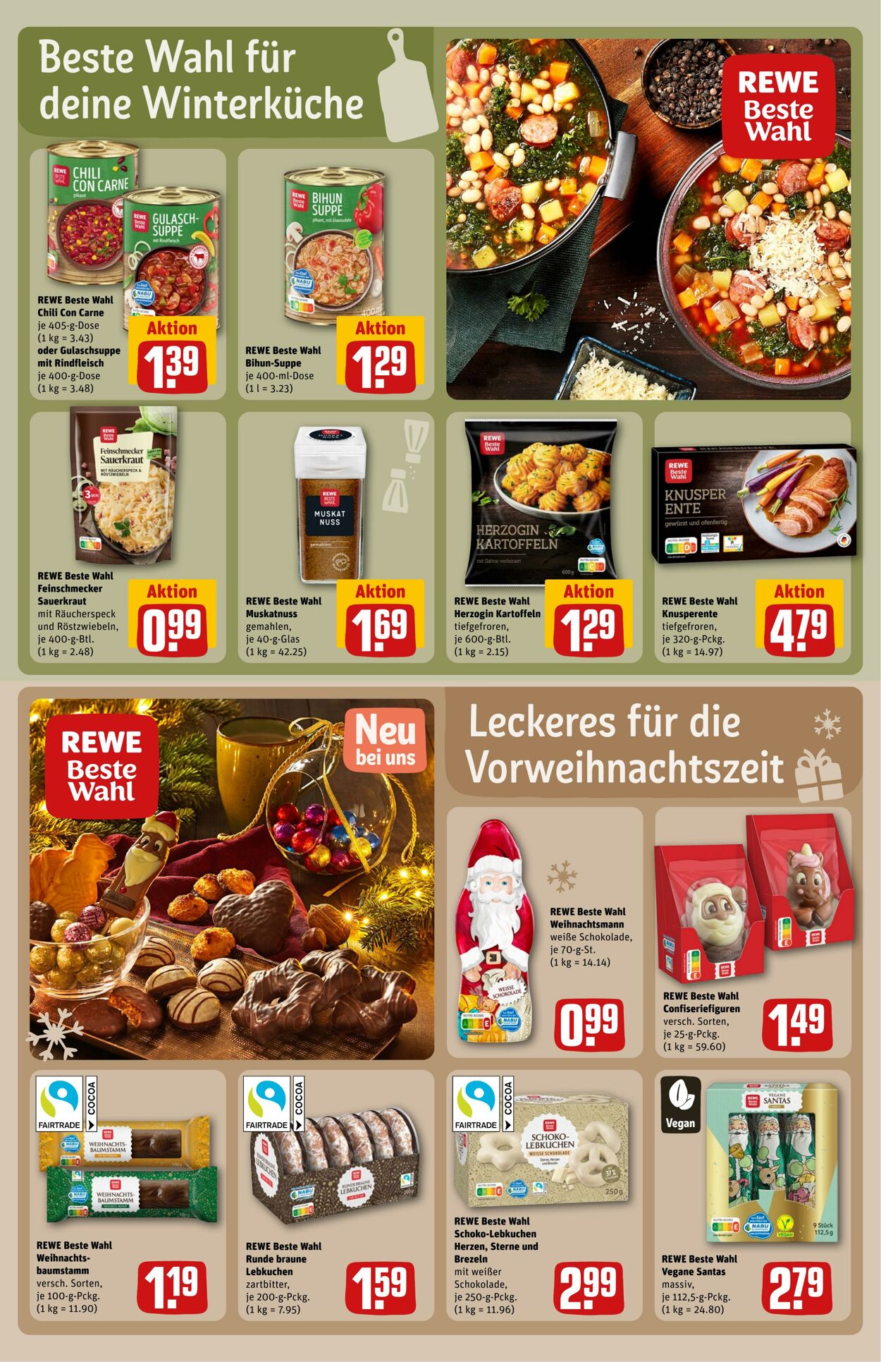 Prospekt Rewe 04.11.2024 - 13.11.2024