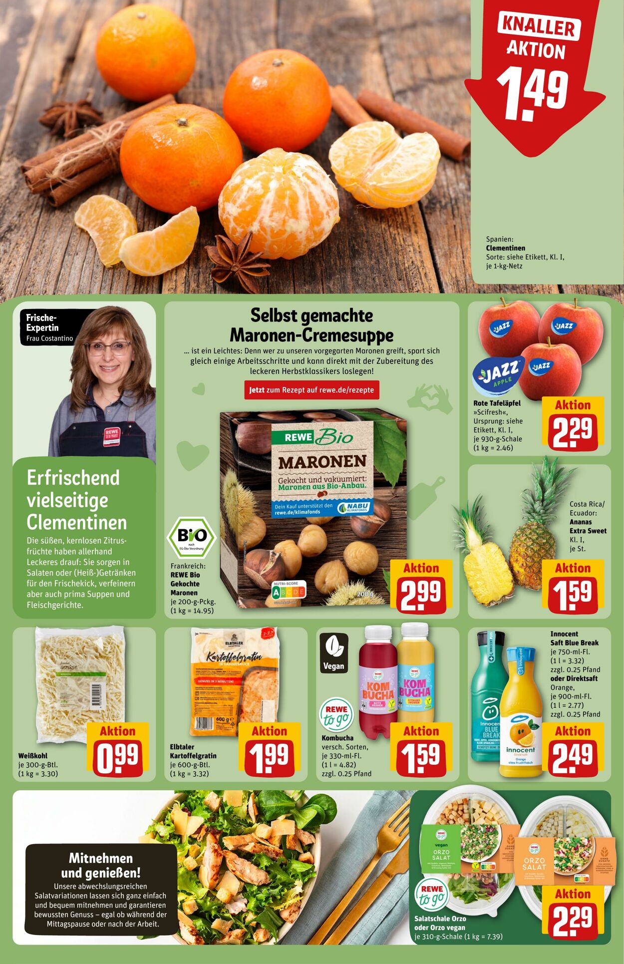 Prospekt Rewe 04.11.2024 - 13.11.2024