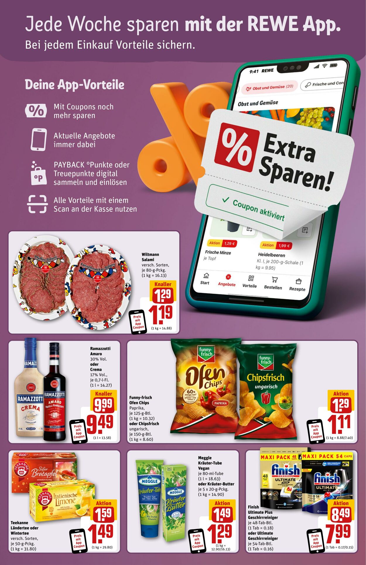 Prospekt Rewe 04.11.2024 - 13.11.2024