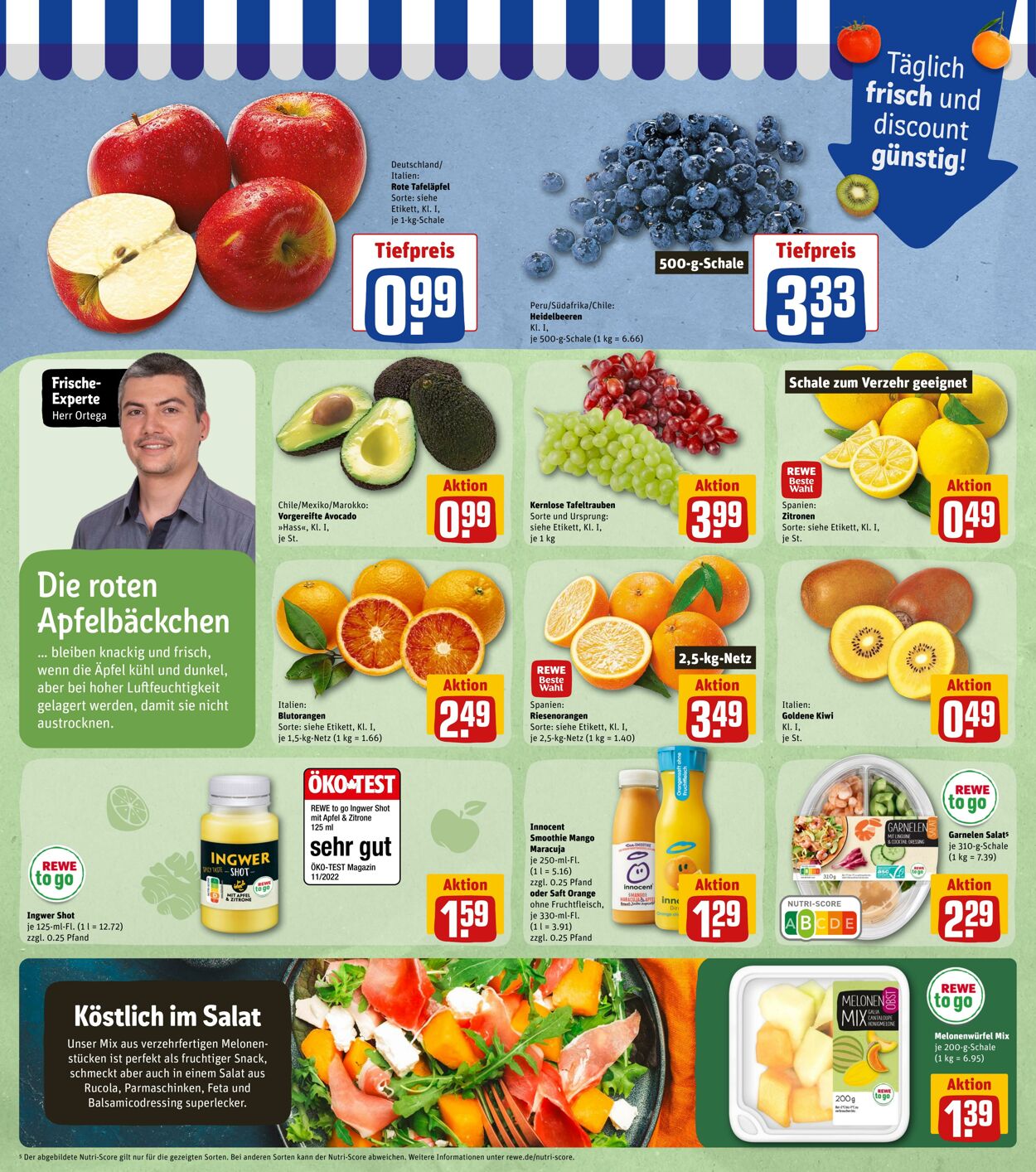 Prospekt Rewe 16.01.2023 - 21.01.2023