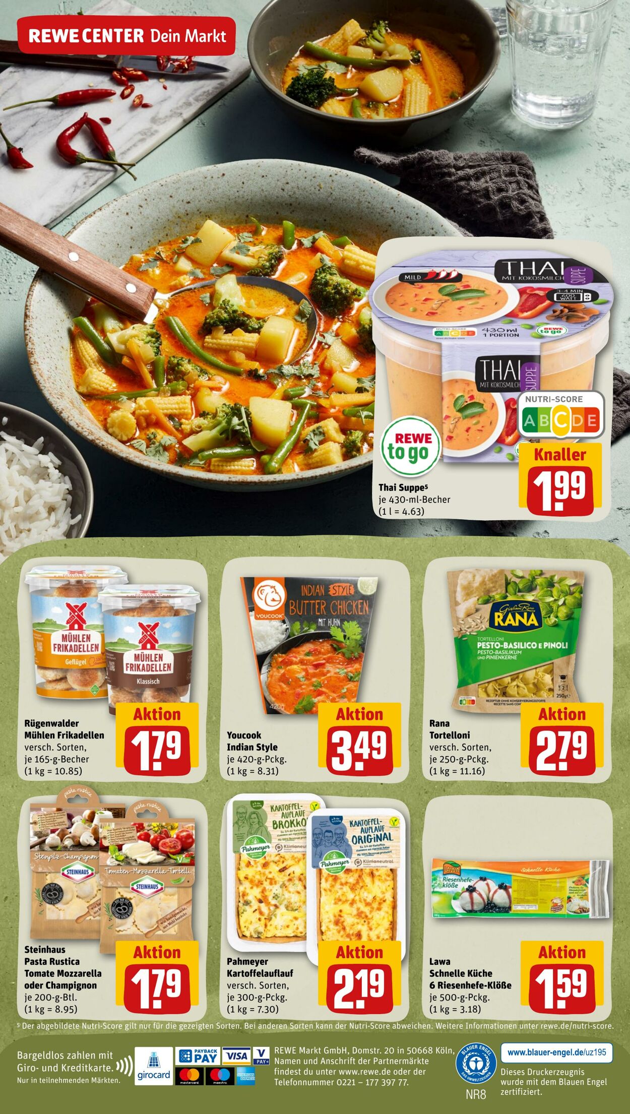 Prospekt Rewe 16.01.2023 - 21.01.2023