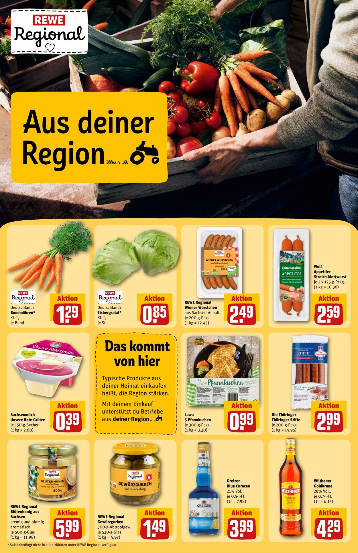 Prospekt Rewe 08.07.2024 - 13.07.2024