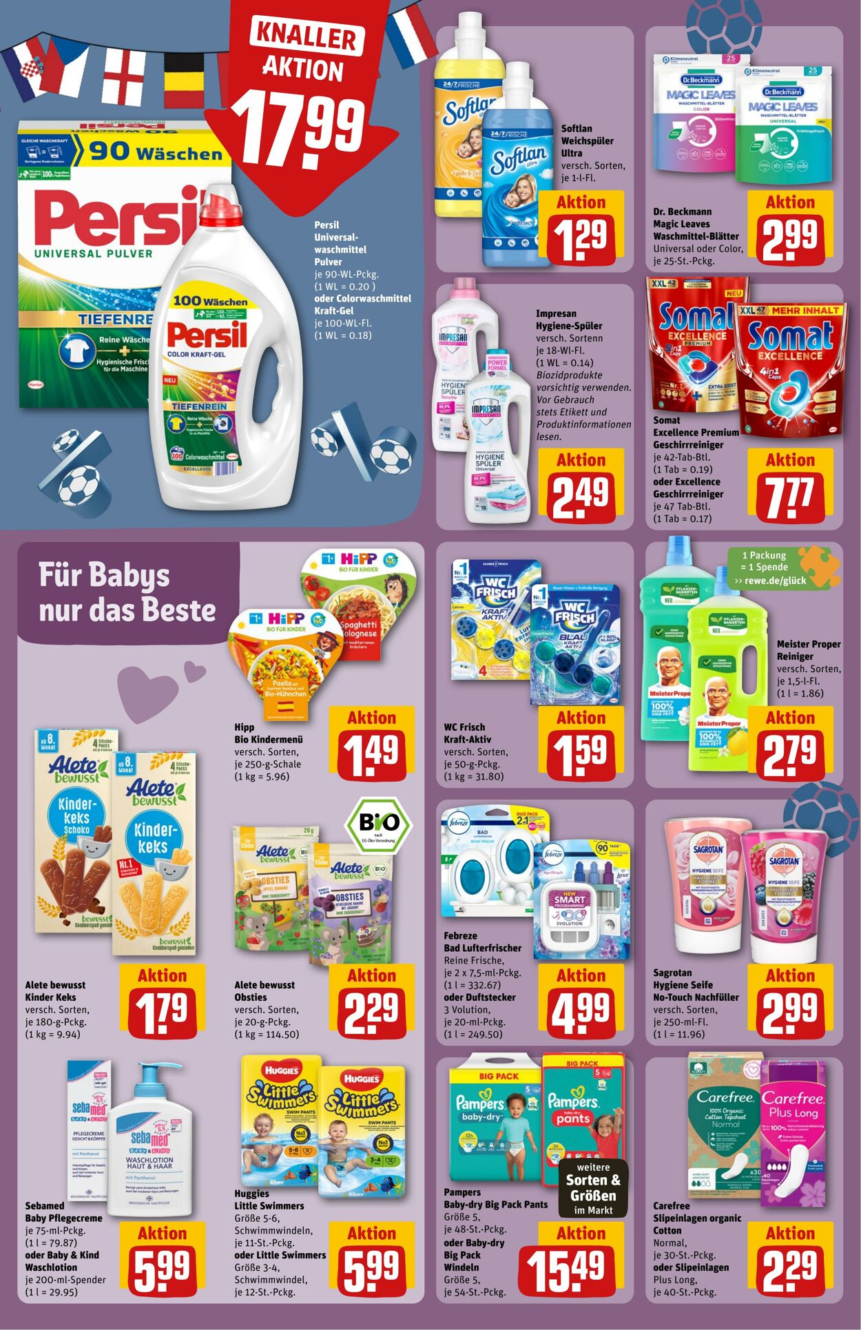 Prospekt Rewe 08.07.2024 - 13.07.2024