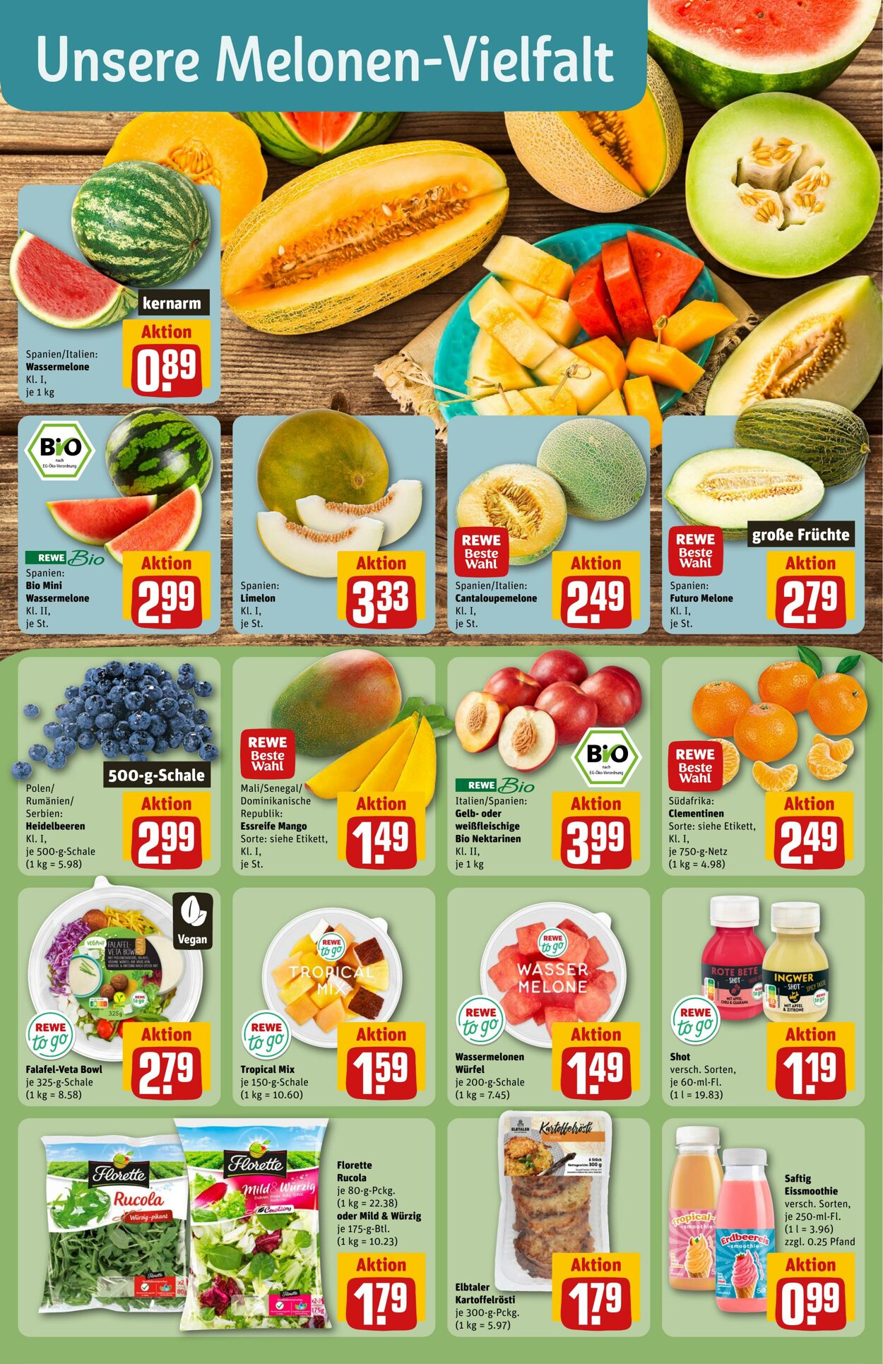 Prospekt Rewe 08.07.2024 - 13.07.2024