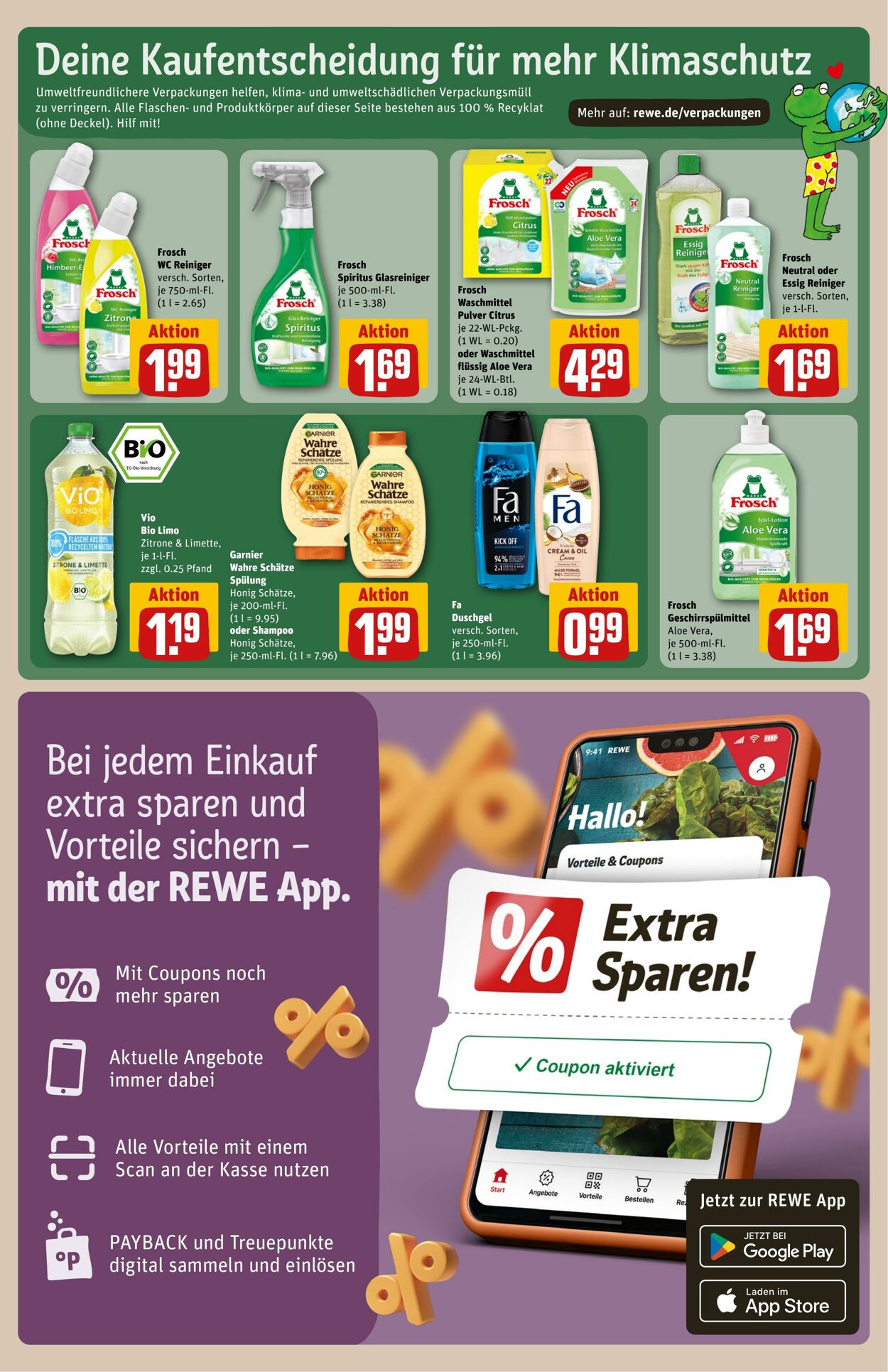 Prospekt Rewe 08.07.2024 - 13.07.2024