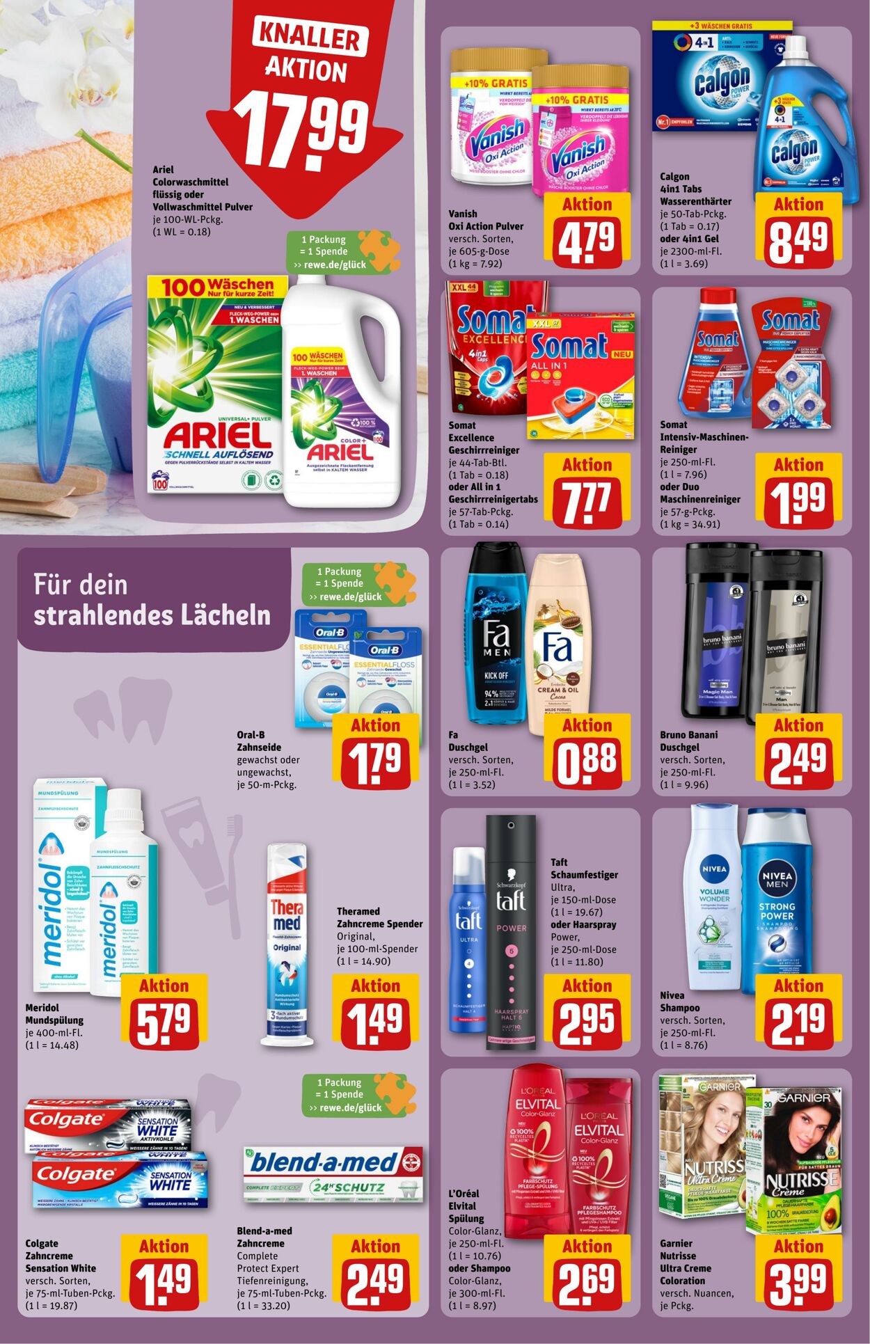 Prospekt Rewe 15.04.2024 - 21.04.2024