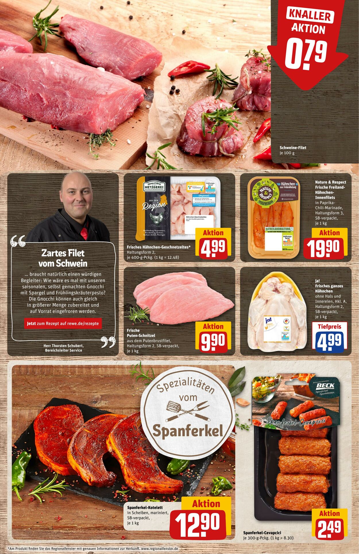 Prospekt Rewe 15.04.2024 - 21.04.2024