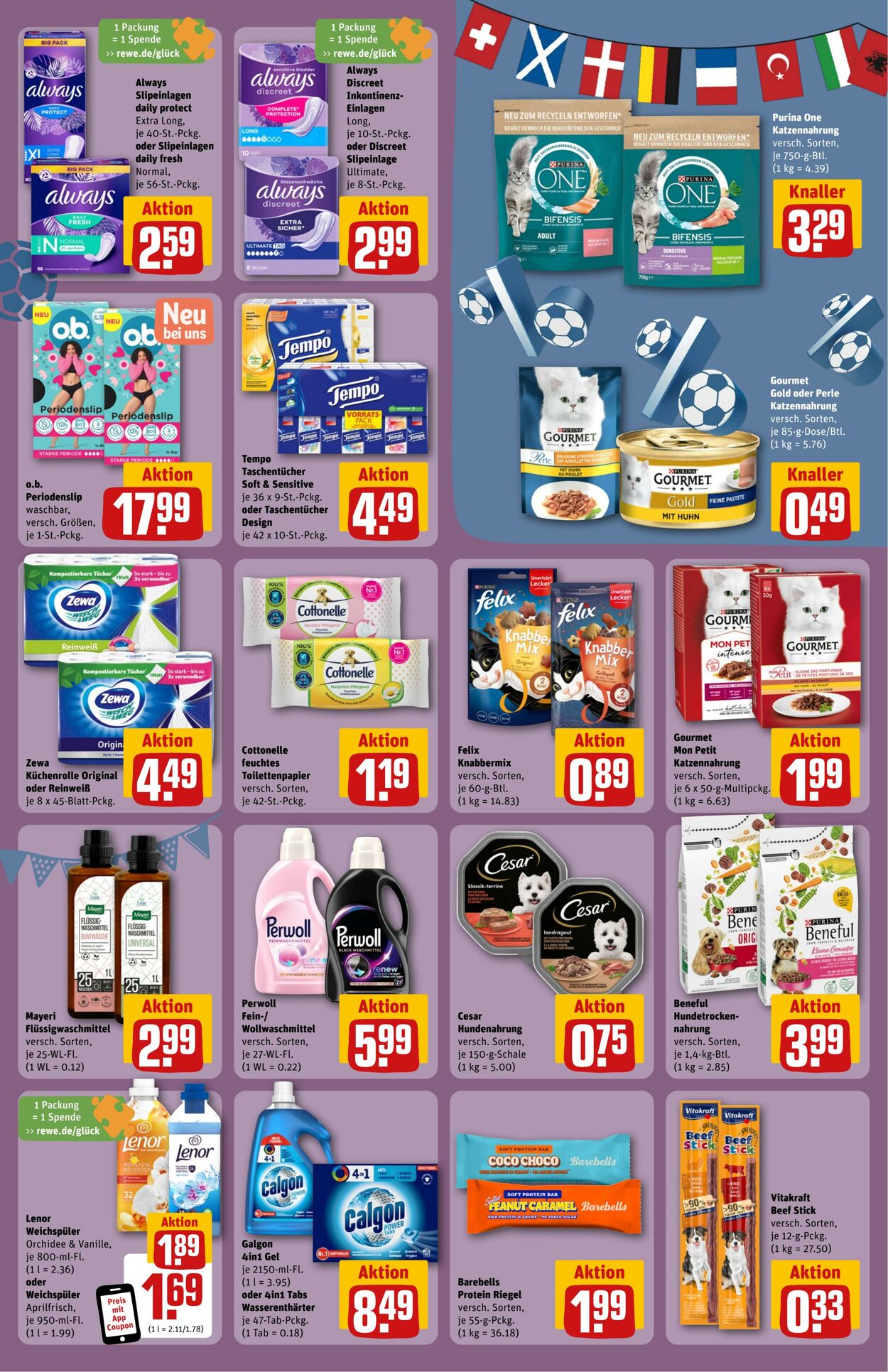 Prospekt Rewe 30.06.2024 - 06.07.2024