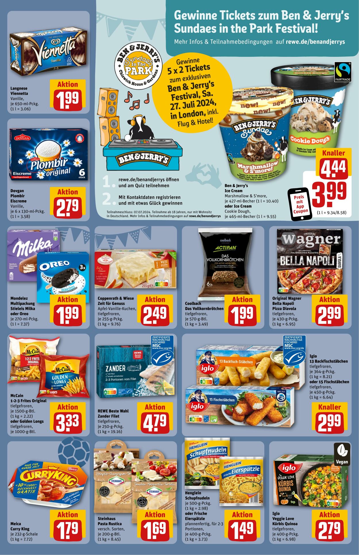 Prospekt Rewe 30.06.2024 - 06.07.2024