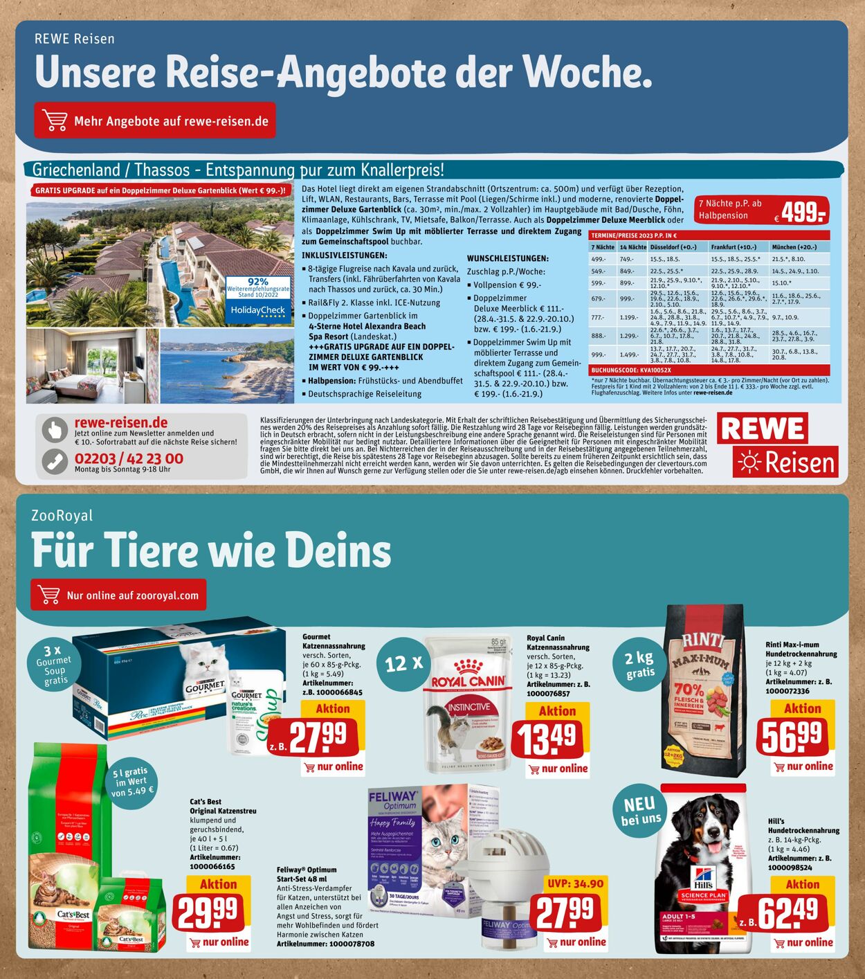 Prospekt Rewe 21.11.2022 - 26.11.2022