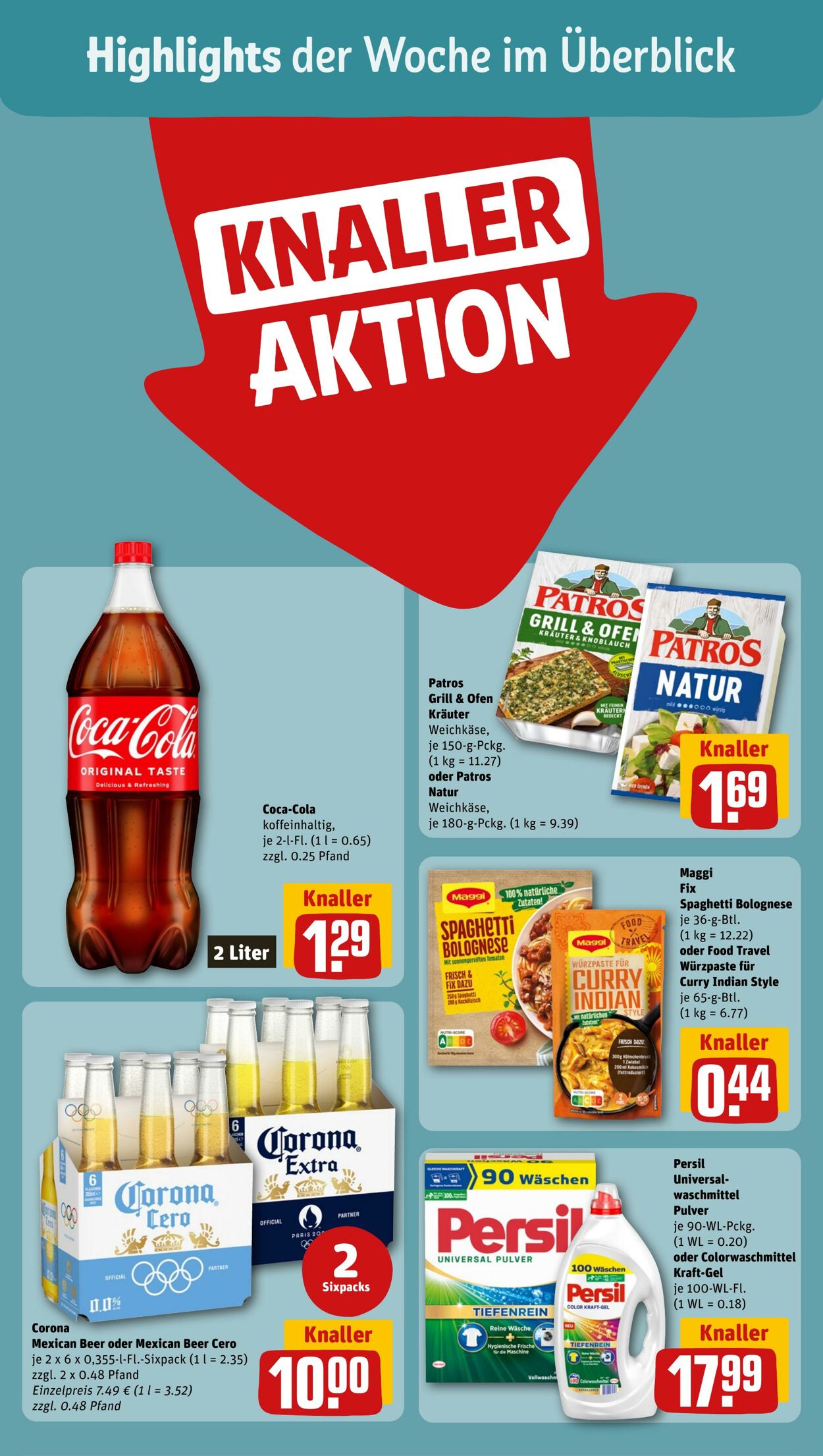 Prospekt Rewe 08.07.2024 - 13.07.2024