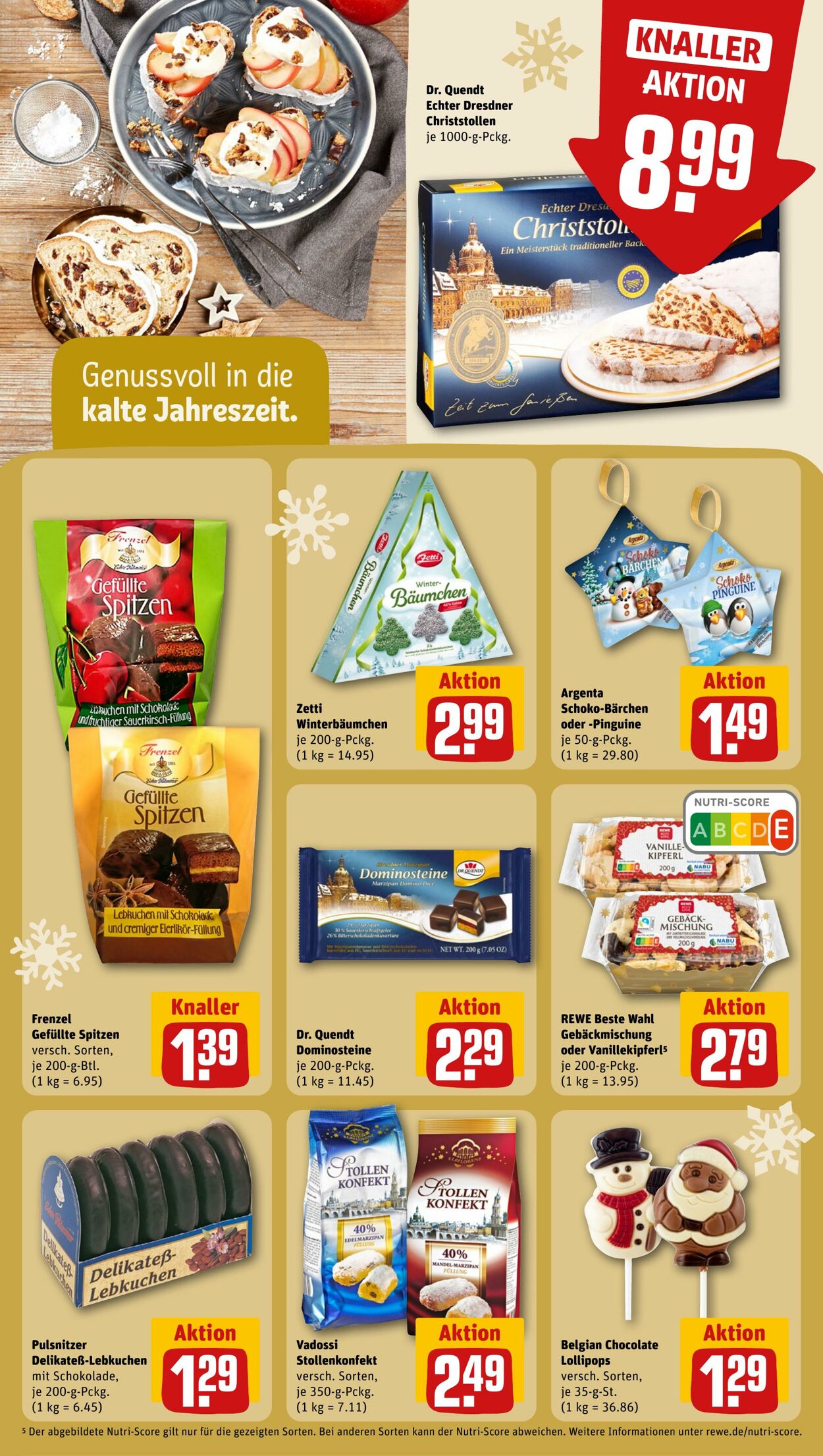 Prospekt Rewe 19.11.2023 - 25.11.2023